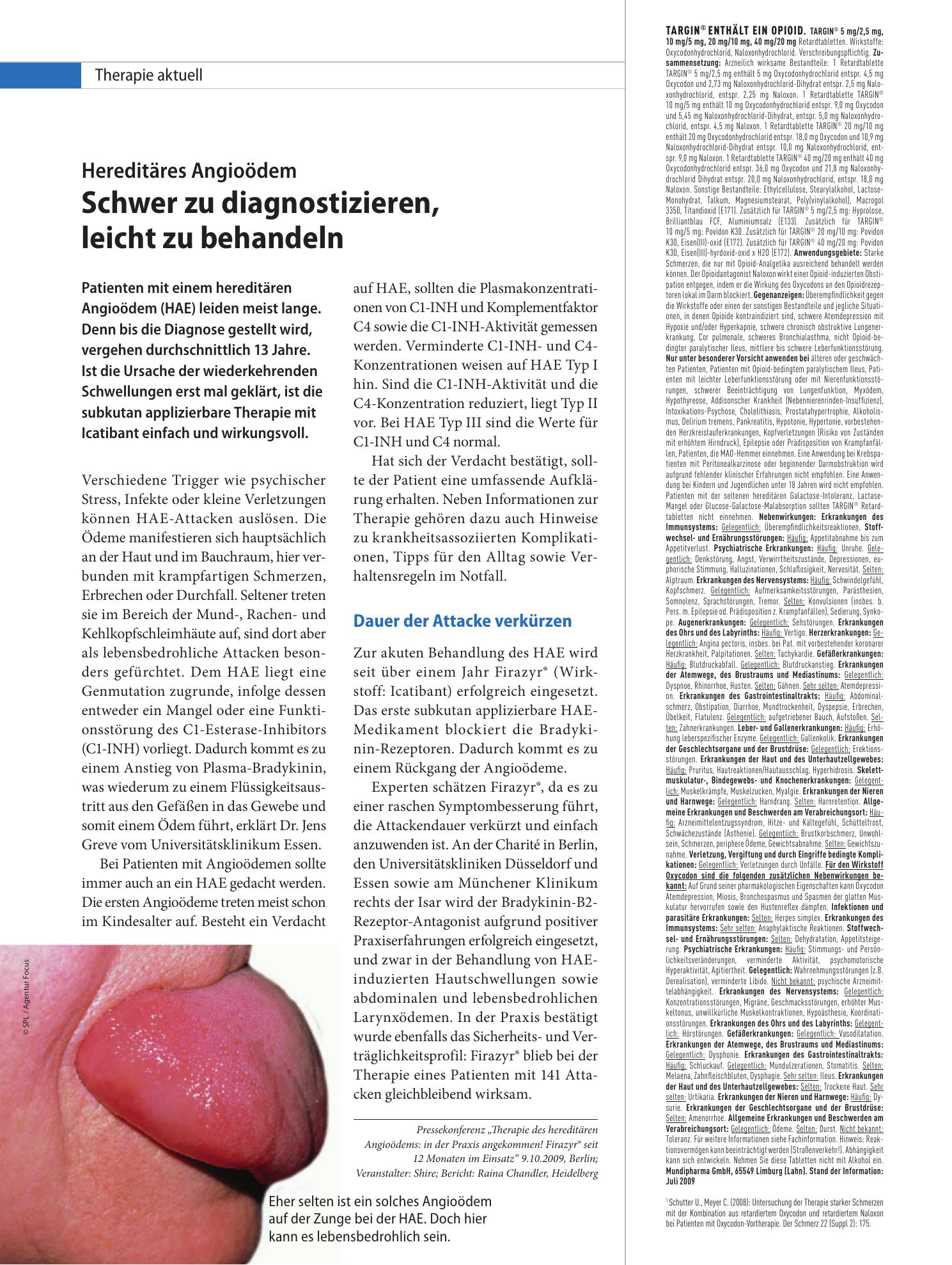 Vorschauseite 1: Schwer zu diagnostizieren, leicht zu behandeln