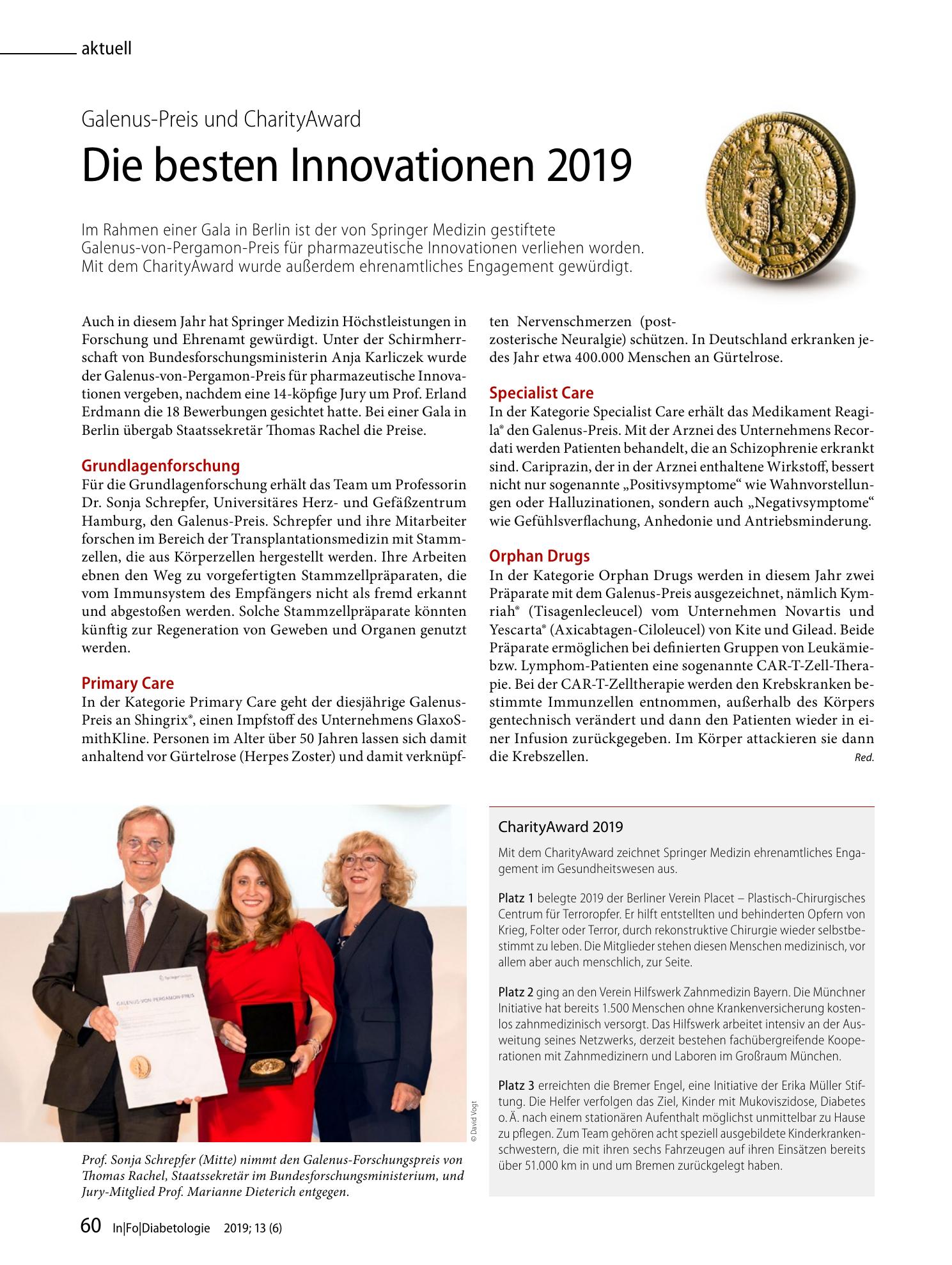 Vorschauseite 1: Die besten Innovationen 2019