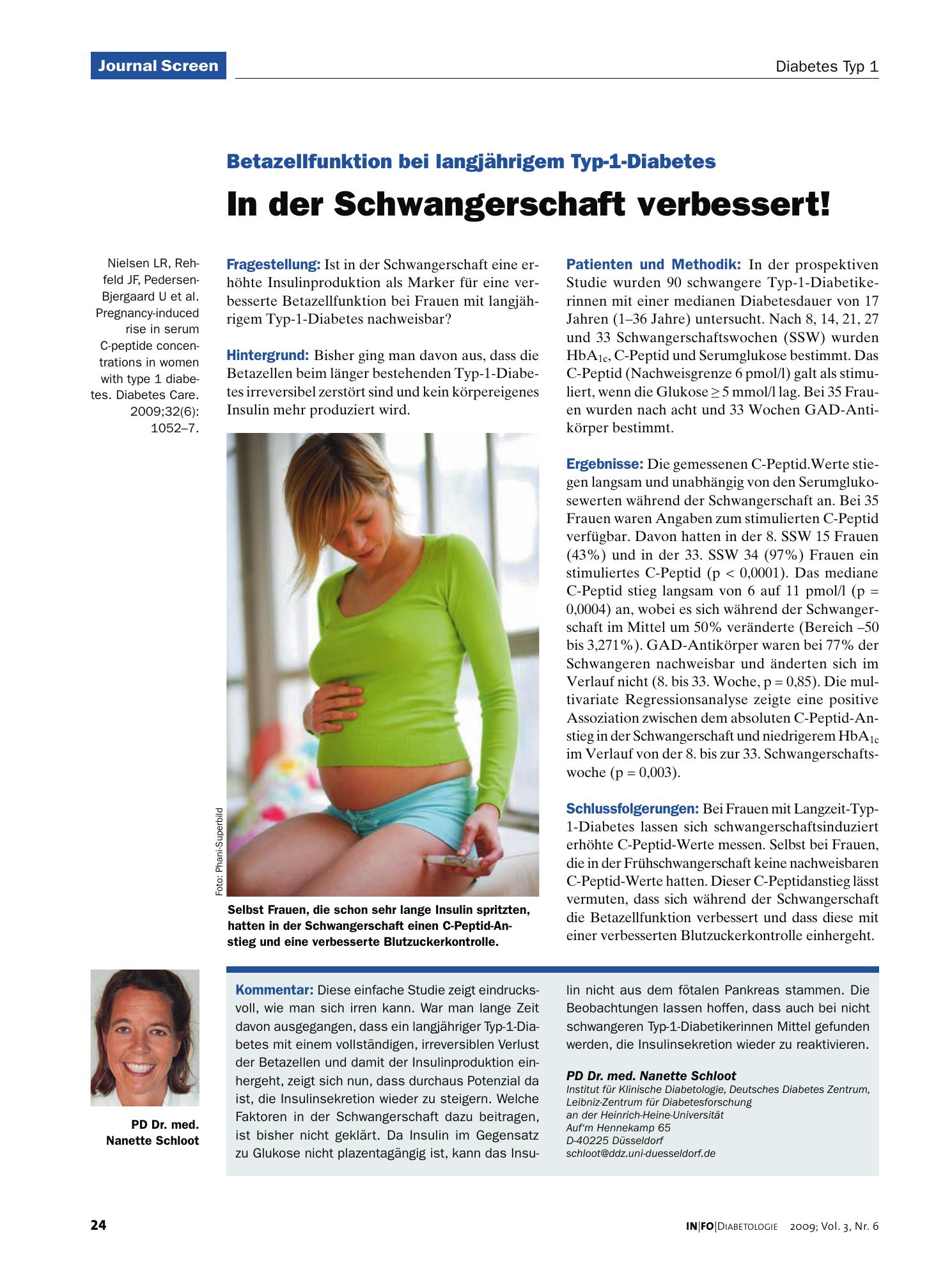 Vorschauseite 1: In der Schwangerschaft verbessert!