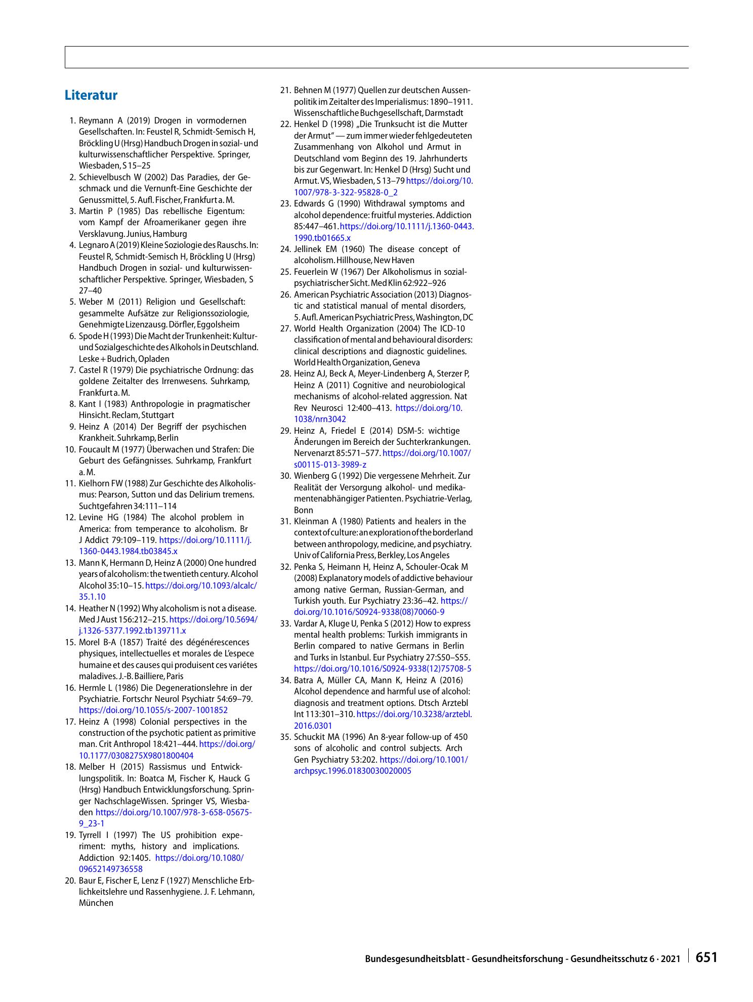 Vorschauseite 6: Alkohol als Kulturgut – eine historisch-anthropologische und therapeutische Perspektive auf Alkoholkonsum und seine soziale Rolle in westlichen Gesellschaften