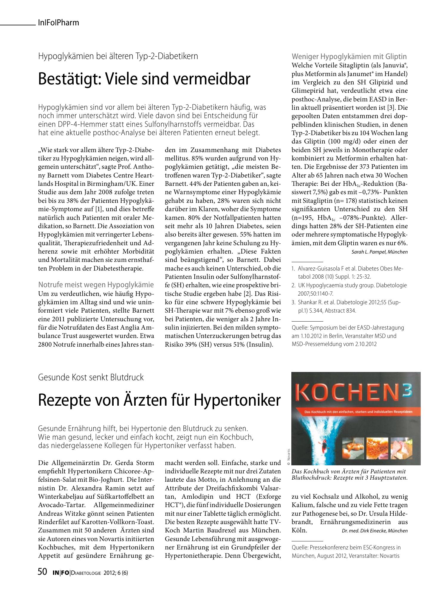Vorschauseite 1: Rezepte von Ärzten für Hypertoniker