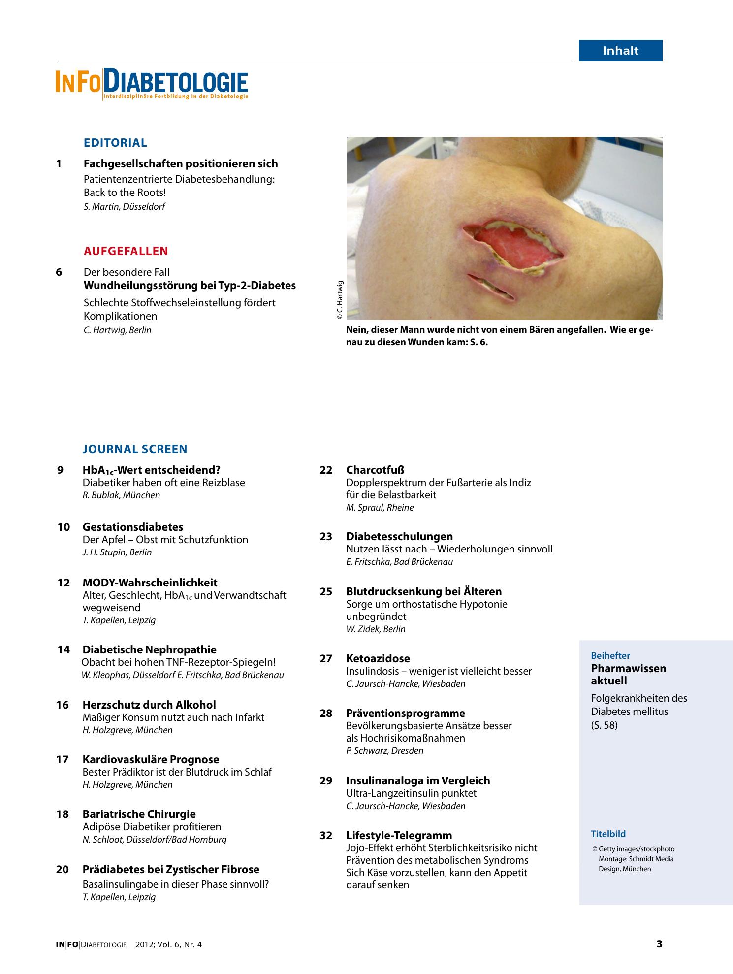 Vorschauseite 1: Inhaltsverzeichnis