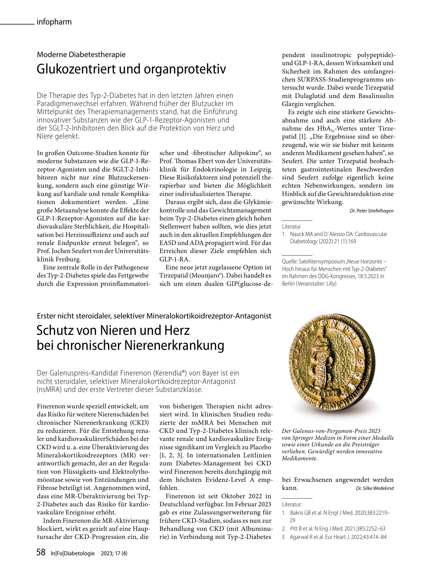 Vorschauseite 1: Glukozentriert und organprotektiv