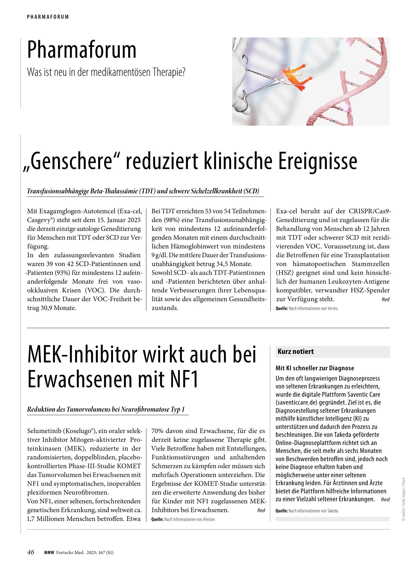 Vorschauseite 1: Mit KI schneller zur Diagnose