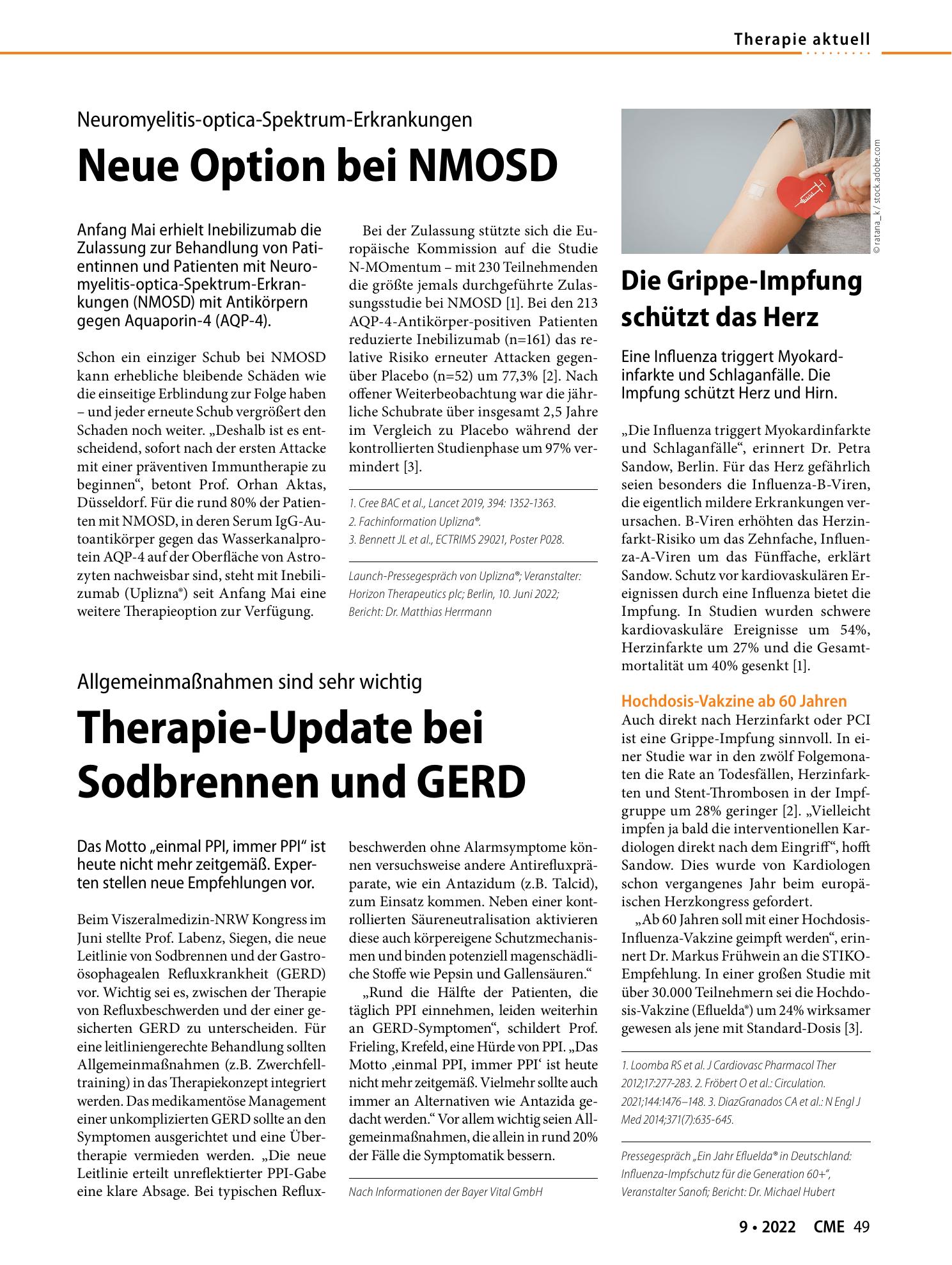 Vorschauseite 2: Therapie aktuell