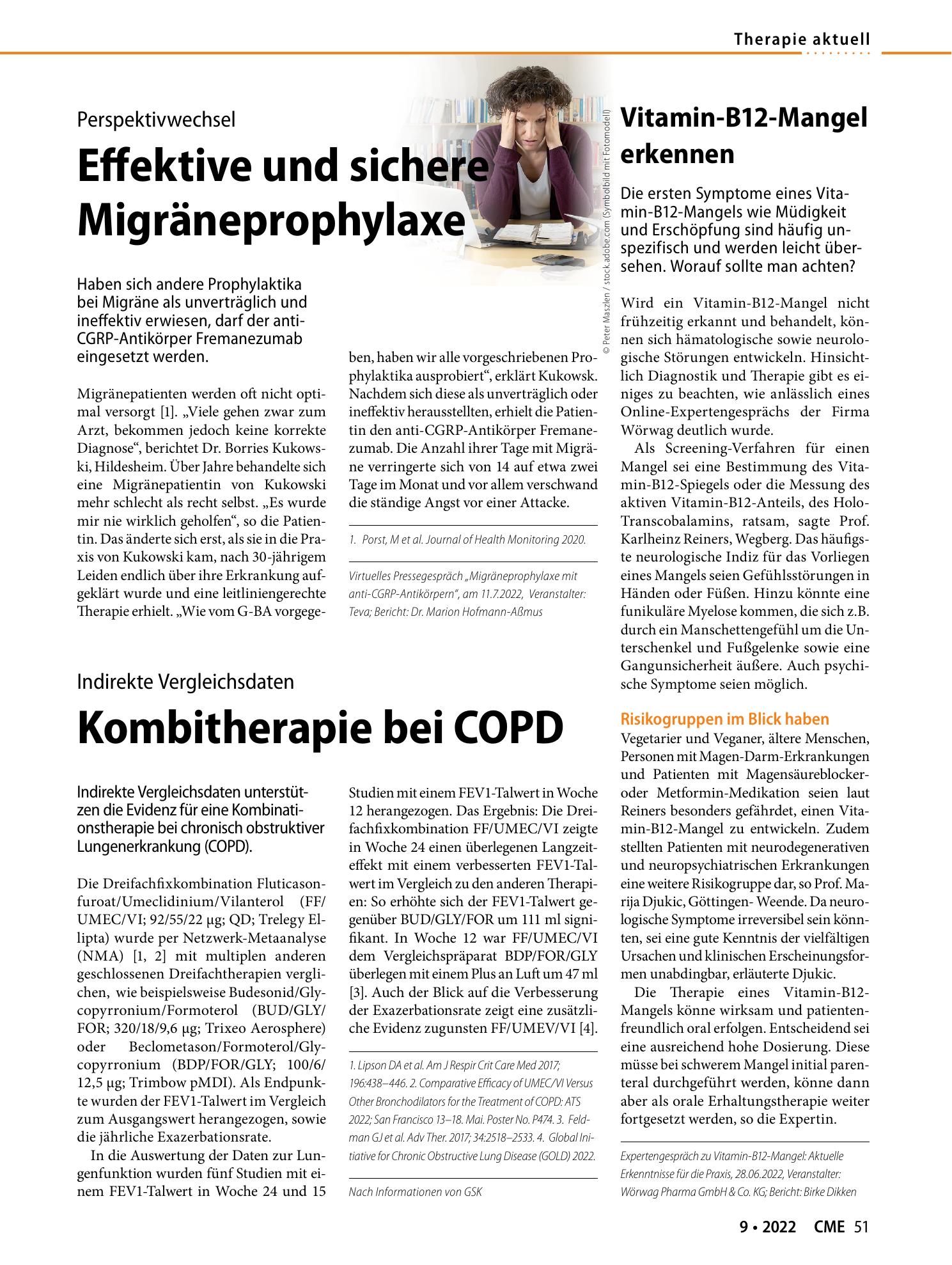Vorschauseite 4: Therapie aktuell