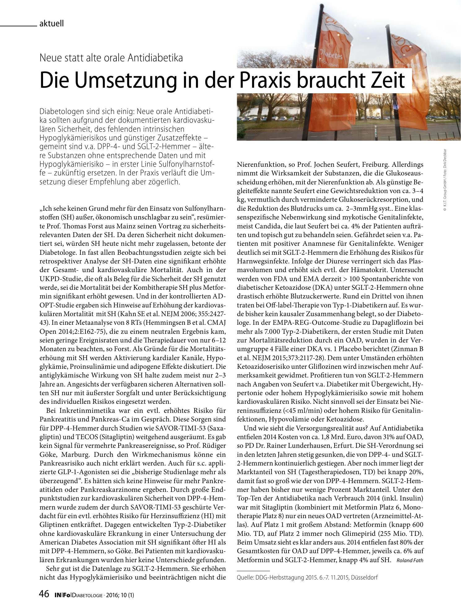 Vorschauseite 1: Die Umsetzung in der Praxis braucht Zeit