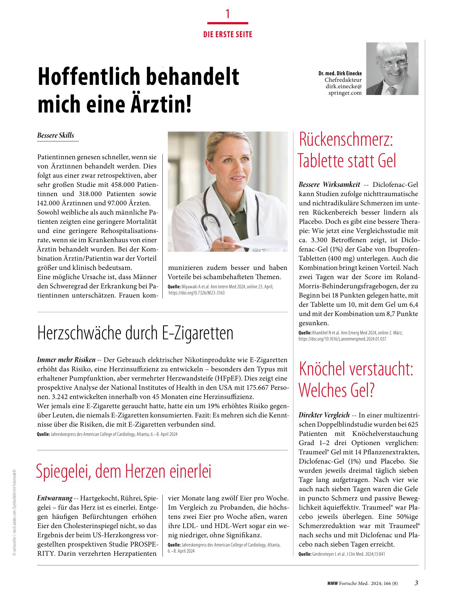 Vorschauseite 1: Die Erste Seite