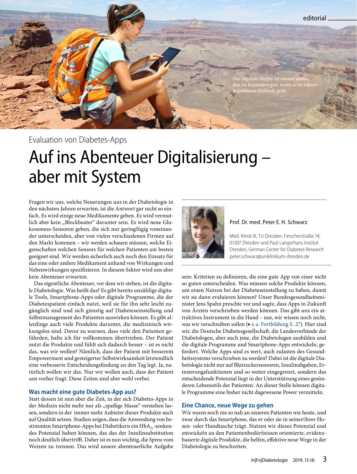 Vorschauseite 1: Auf ins Abenteuer Digitalisierung — aber mit System