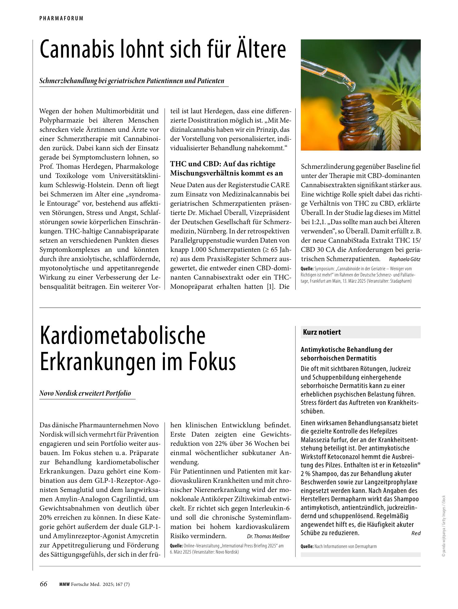 Vorschauseite 1: Antimykotische Behandlung der seborrhoischen Dermatitis