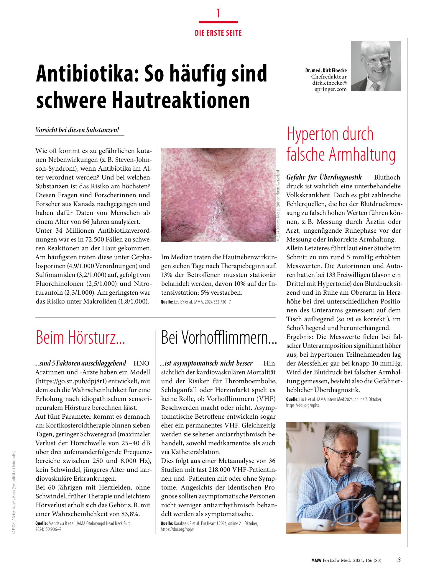 Vorschauseite 1: Die Erste Seite