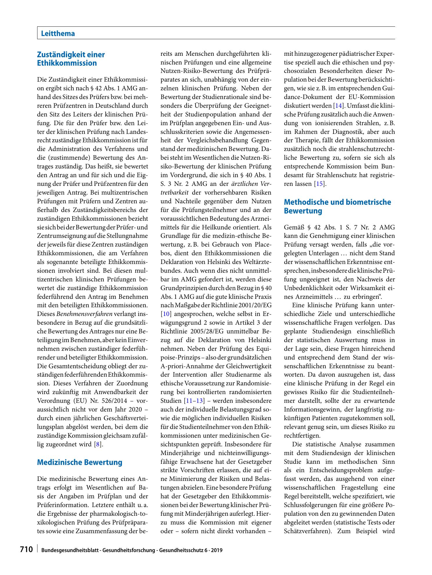 Vorschauseite 5: Die Rolle von Ethikkommissionen bei der Bewertung klinischer Arzneimittelprüfungen
