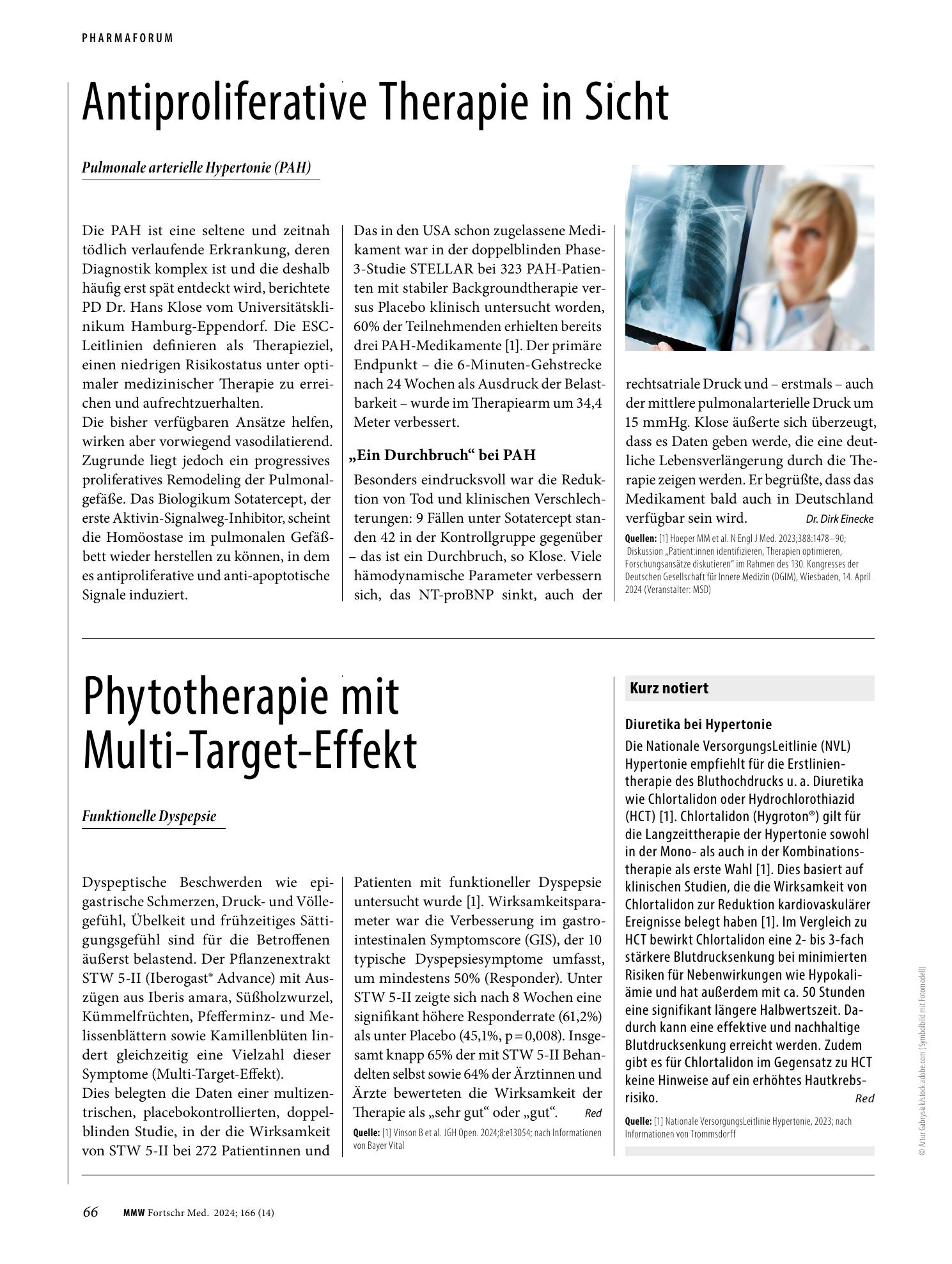 Vorschauseite 1: Diuretika bei Hypertonie