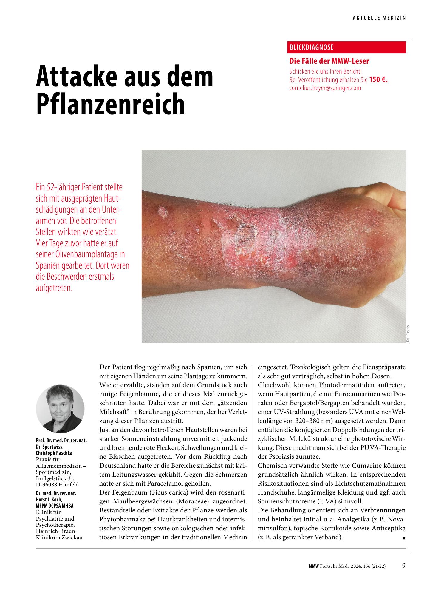 Vorschauseite 1: Attacke aus dem Pflanzenreich