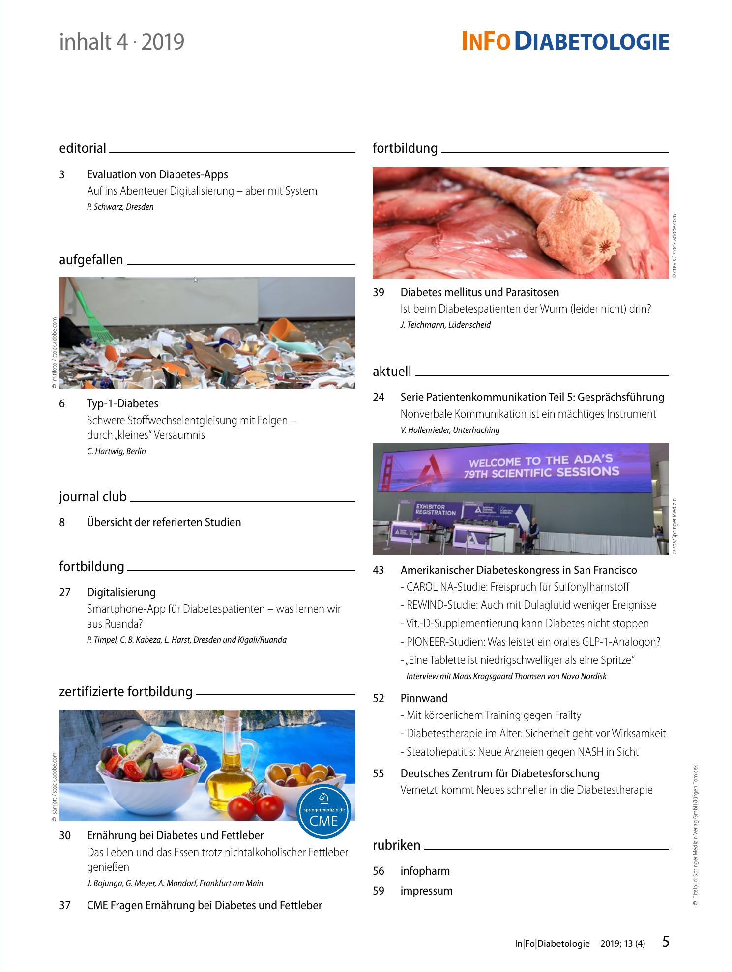 Vorschauseite 1: Inhaltsverzeichnis