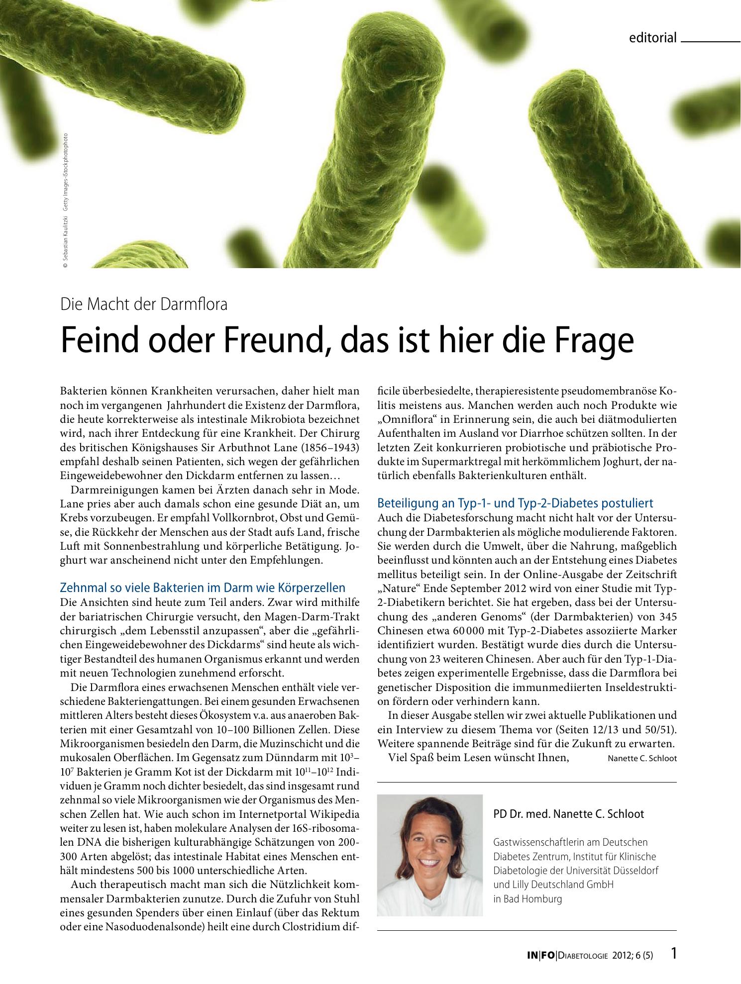 Vorschauseite 1: Feind oder Freund, das ist hier die Frage