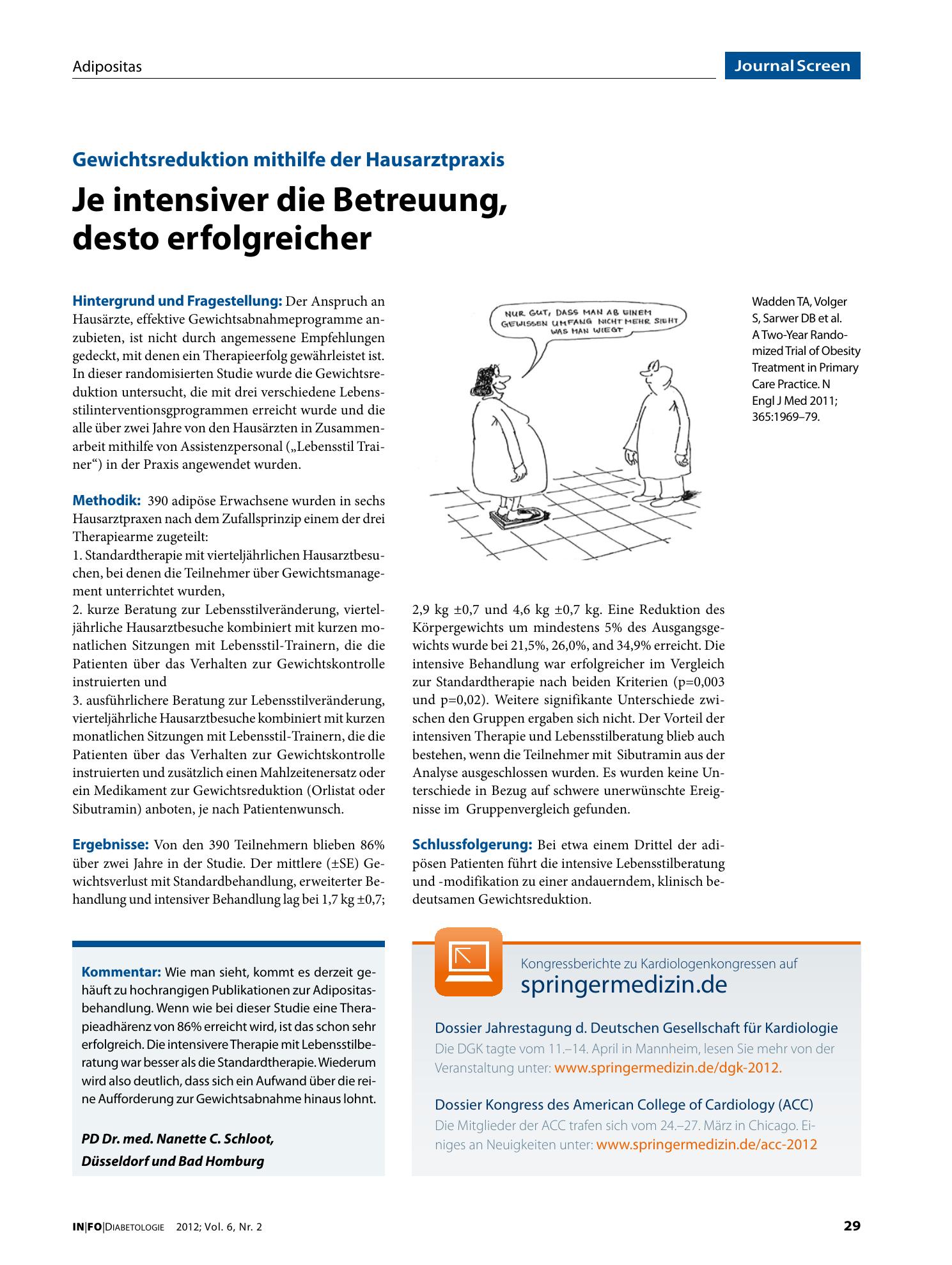 Vorschauseite 1: Je intensiver die Betreuung, desto erfolgreicher