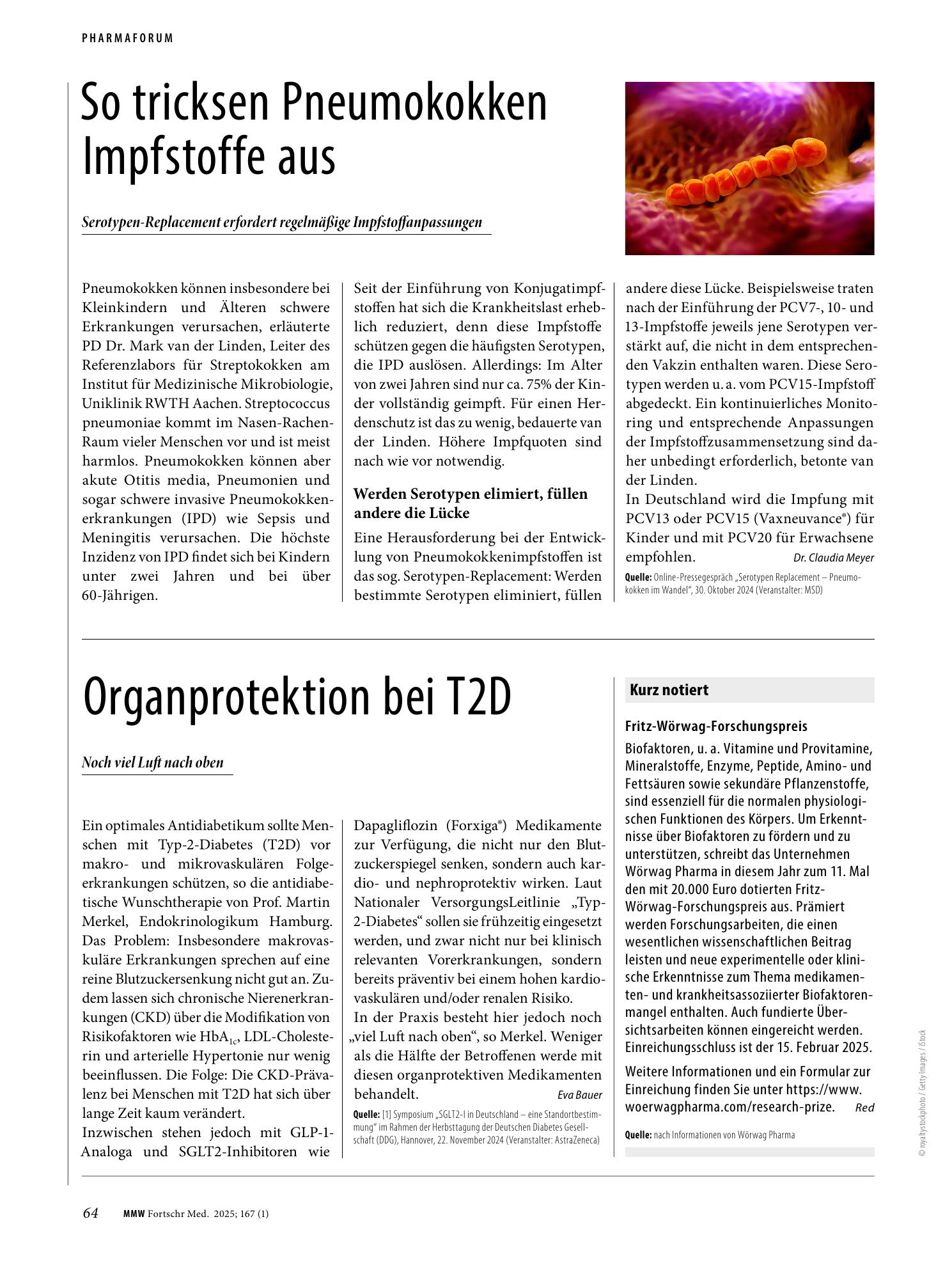 Vorschauseite 1: Organprotektion bei T2D