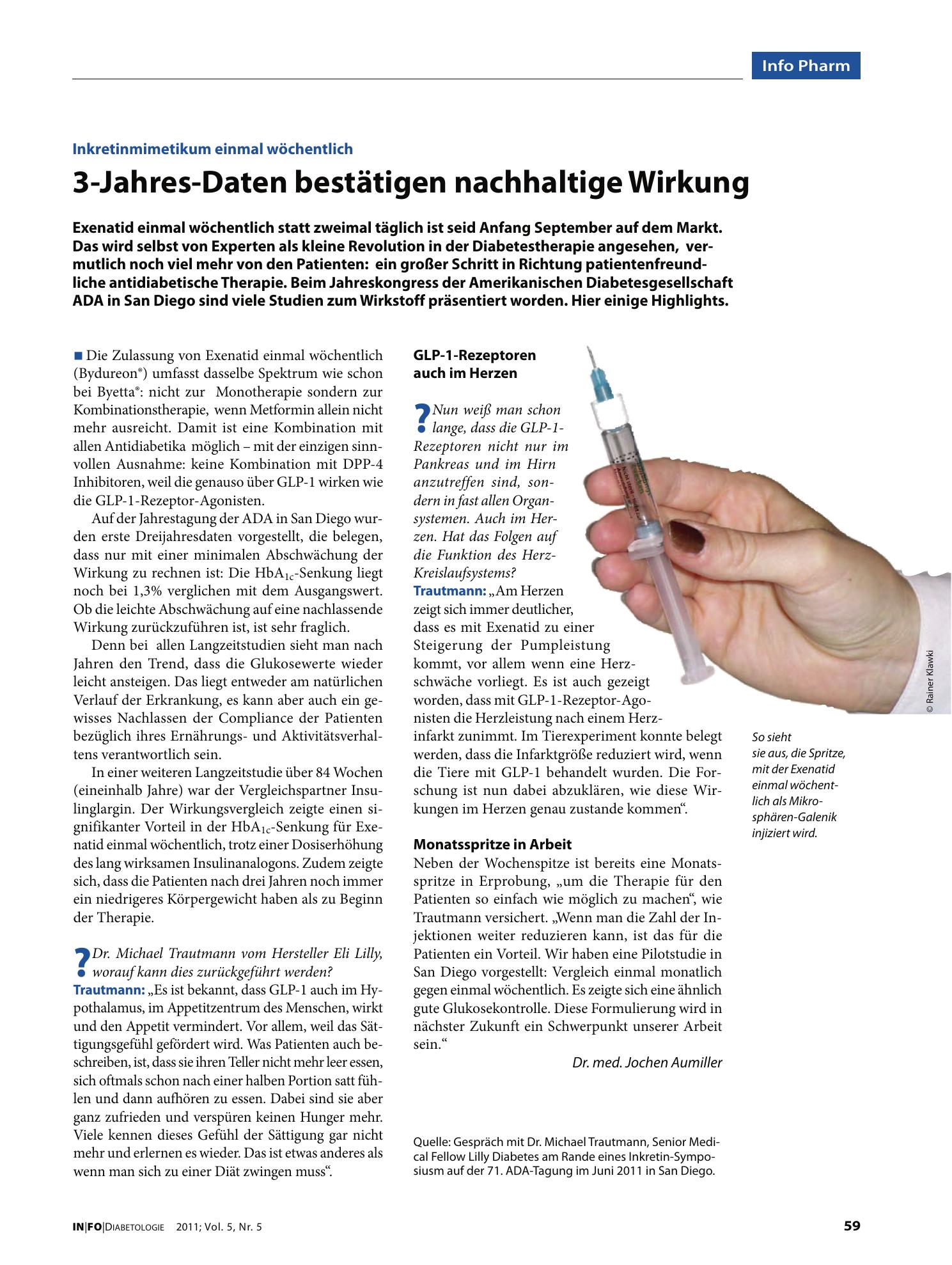 Vorschauseite 1: 3-Jahres-Daten bestätigen nachhaltige Wirkung
