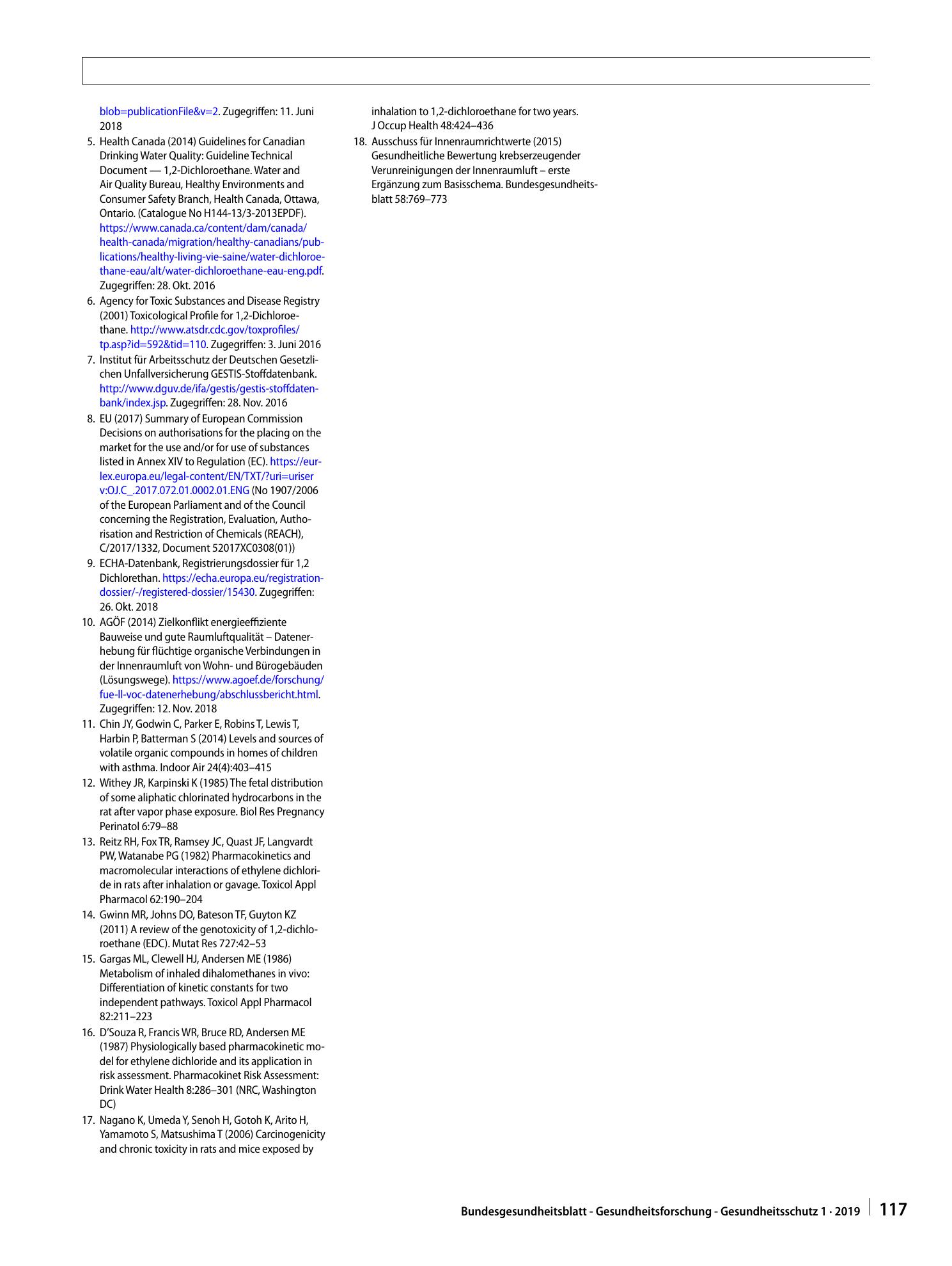 Vorschauseite 4: Gesundheitliche Bewertung von 1,2-Dichlorethan (1,2-DCE) in der Innenraumluft