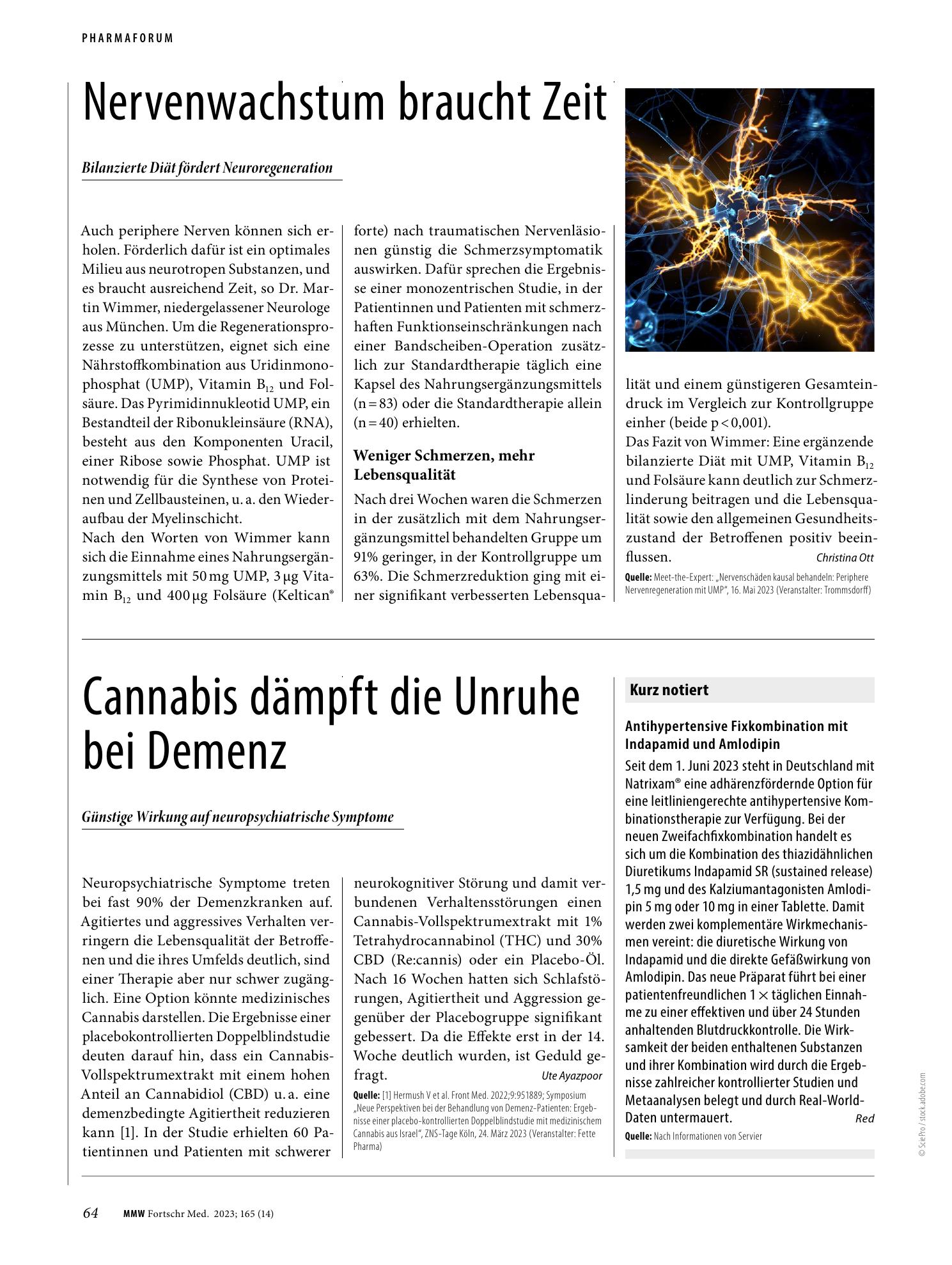 Vorschauseite 1: Antihypertensive Fixkombination mit Indapamid und Amlodipin