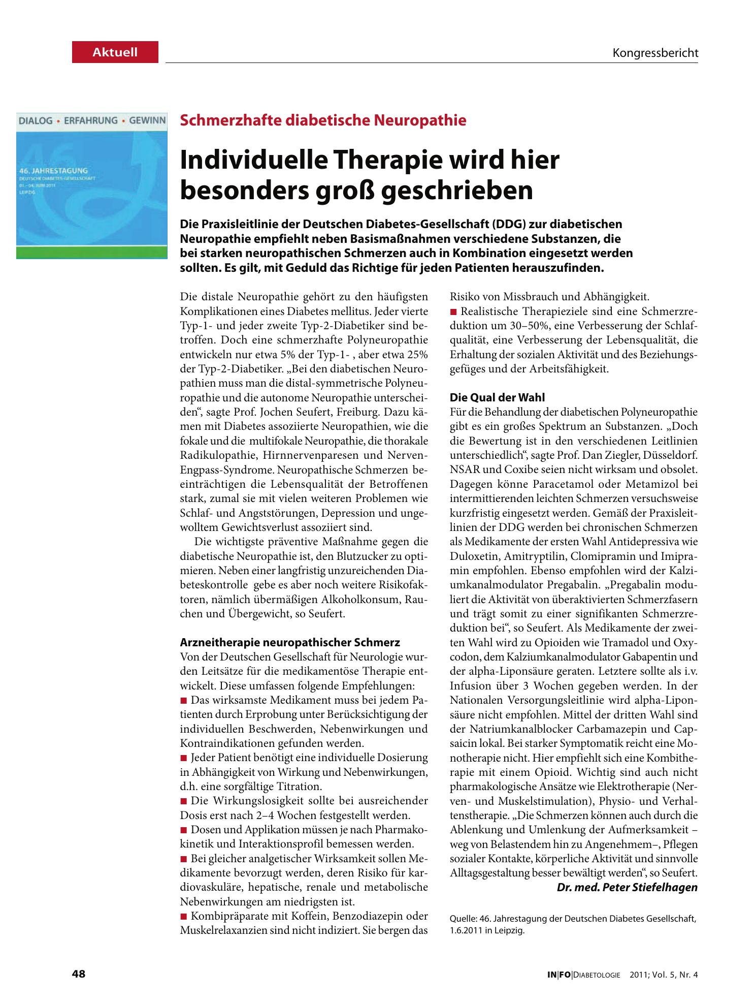 Vorschauseite 1: Individuelle Therapie wird hier besonders groß geschrieben