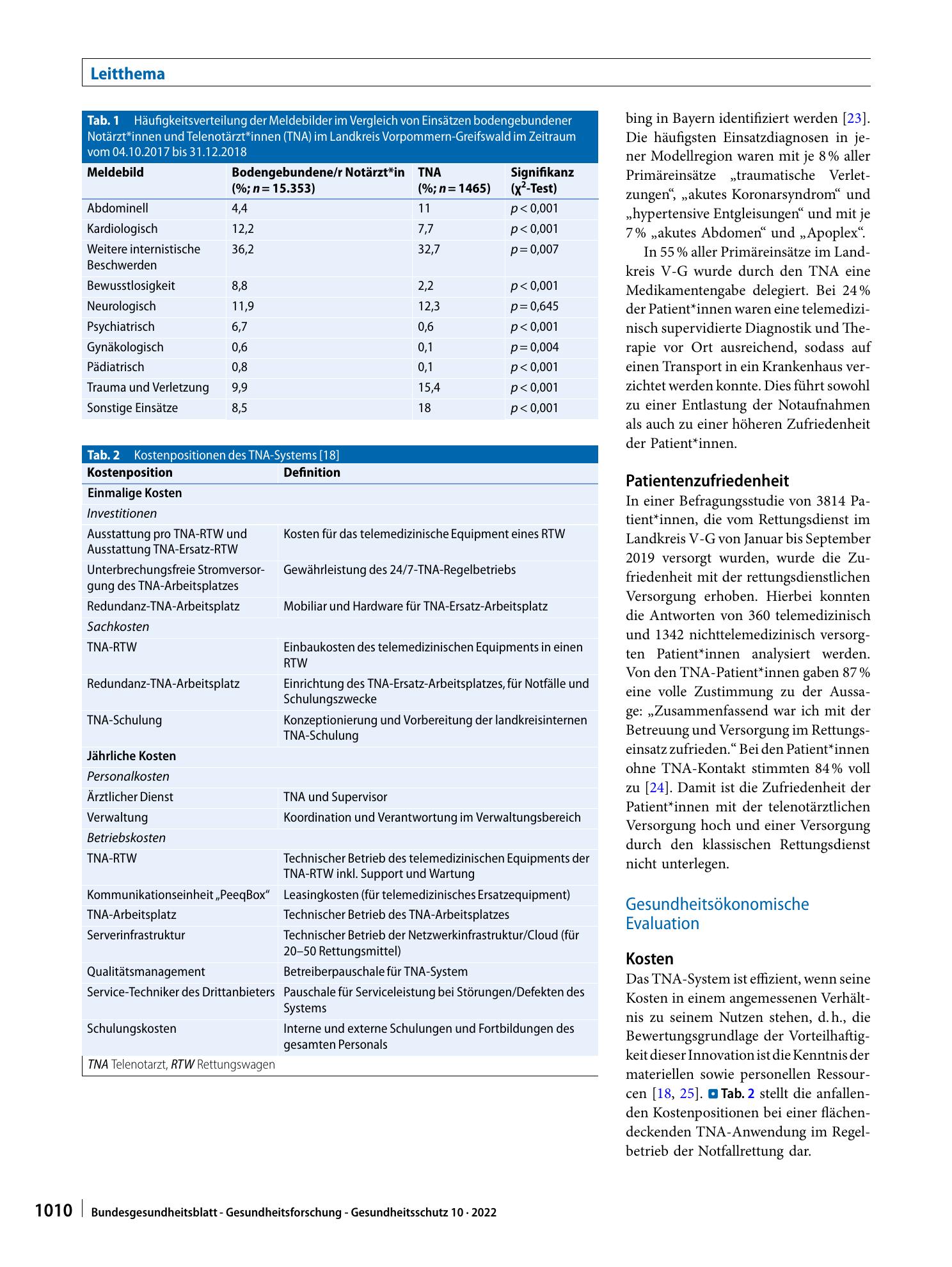 Vorschauseite 4: Ist das Telenotarzt-System eine sinnvolle Ergänzung im ländlichen Raum? – Eine Analyse aus medizinischer und ökonomischer Perspektive
