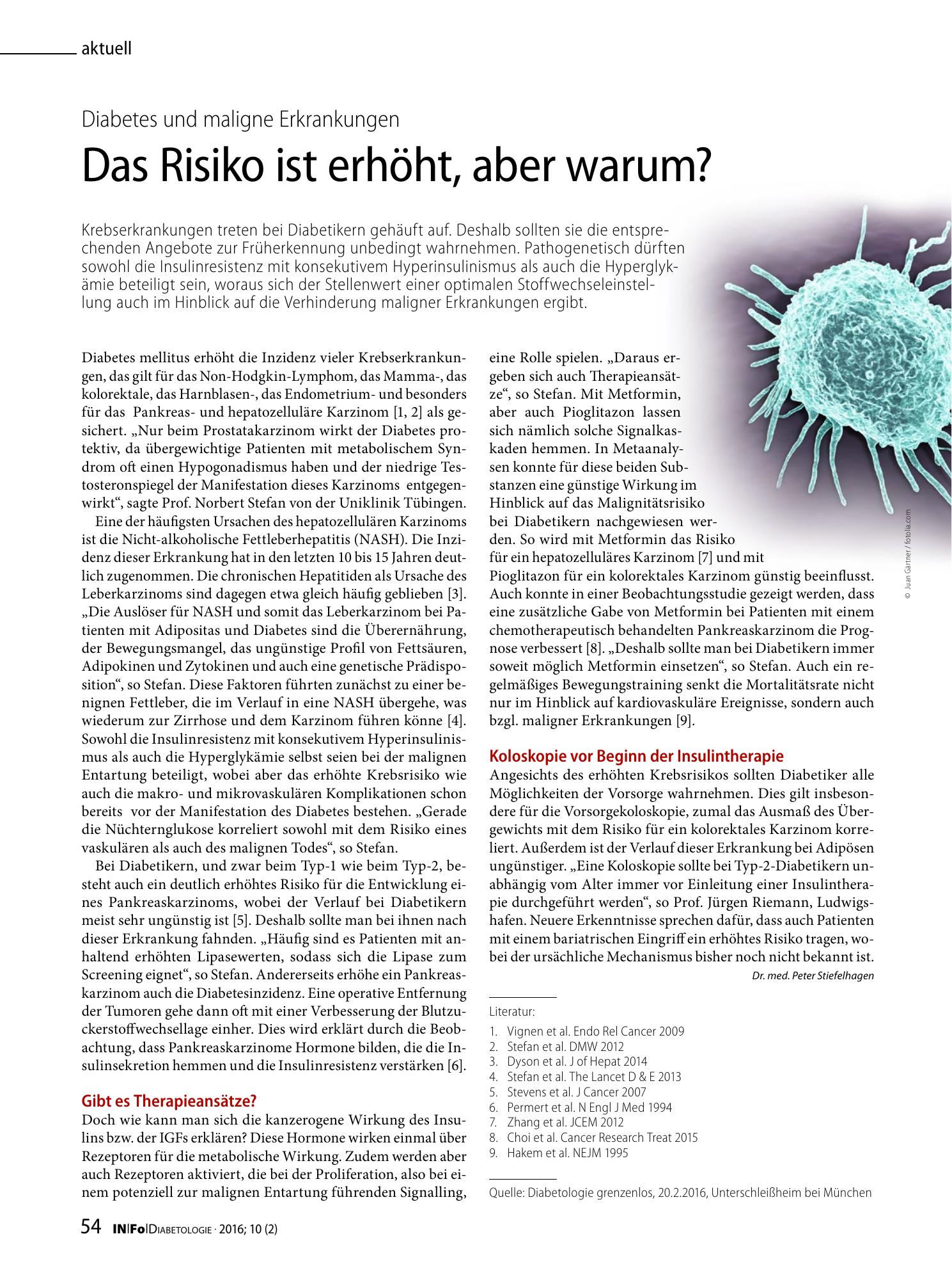 Vorschauseite 1: Das Risiko ist erhöht, aber warum?