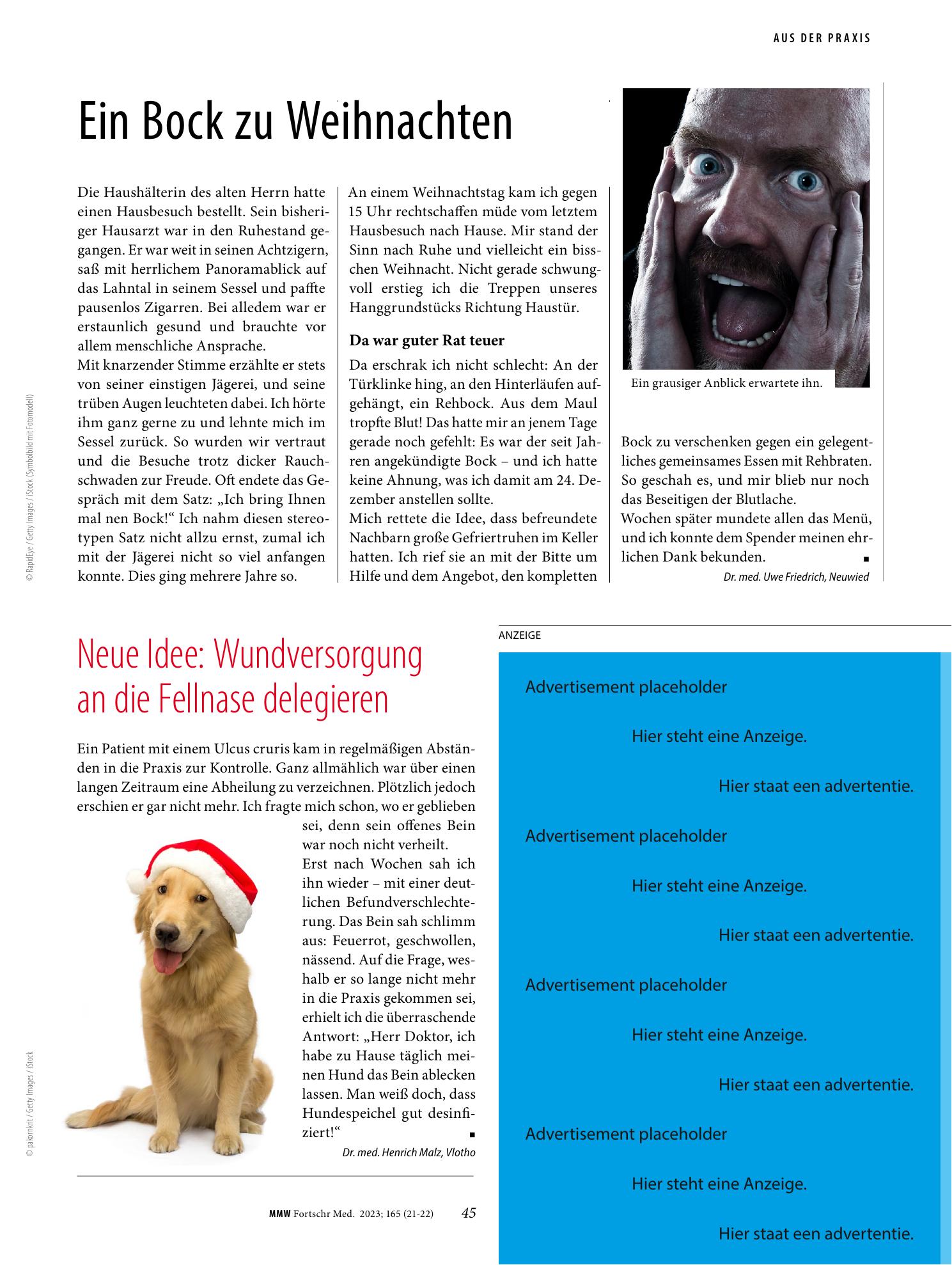 Vorschauseite 1: Ein Bock zu Weihnachten