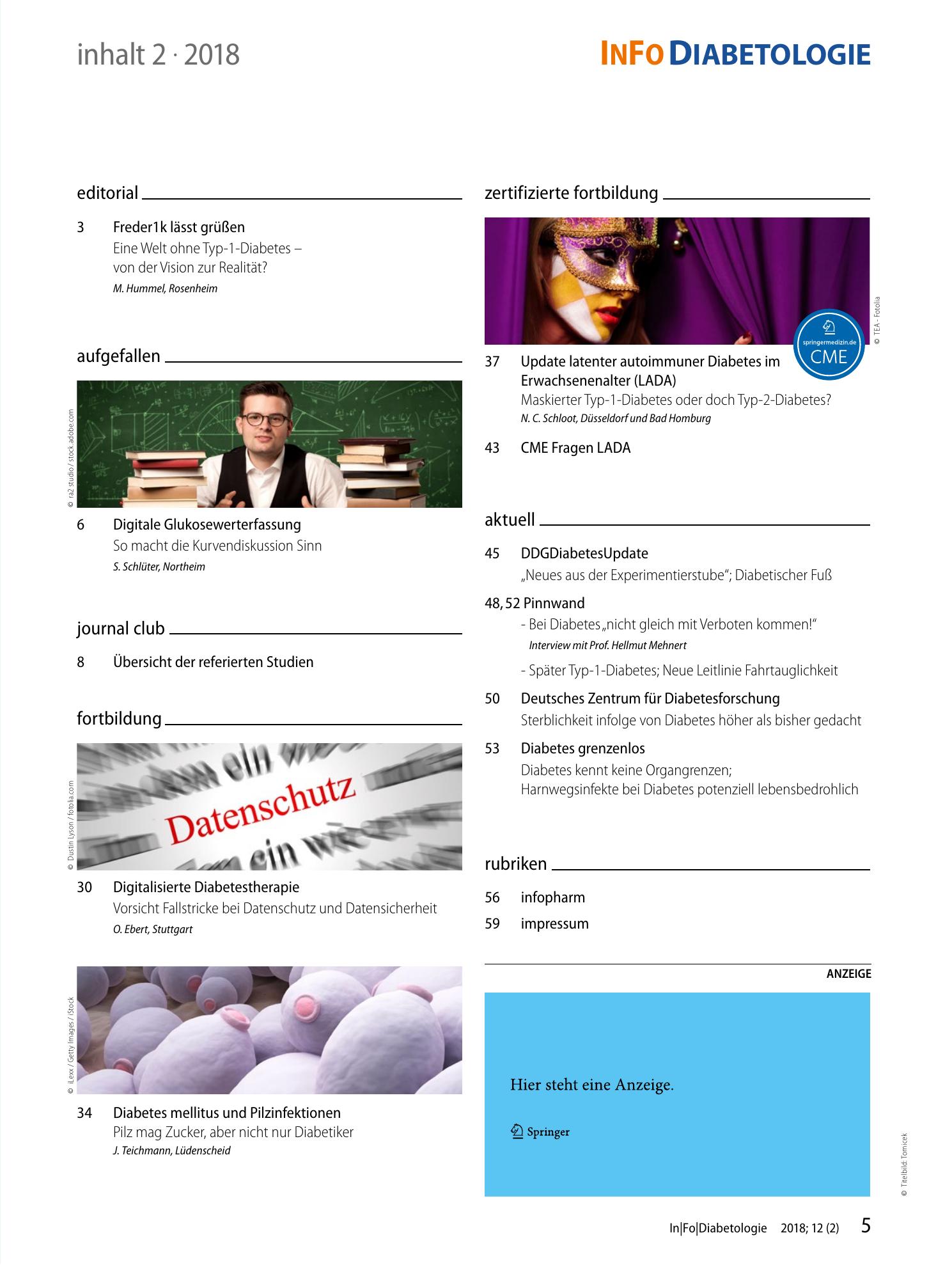 Vorschauseite 1: Inhaltsverzeichnis