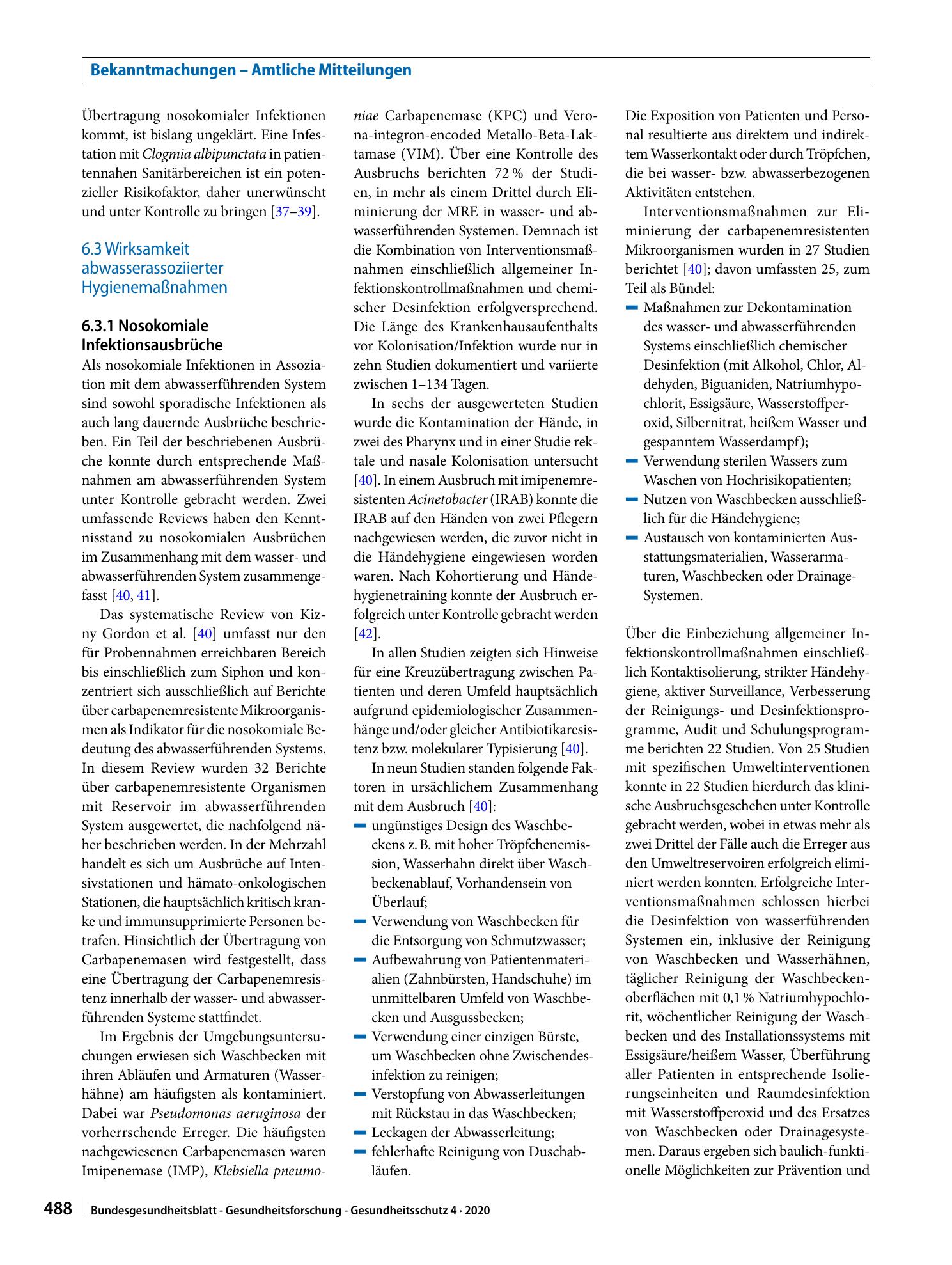 Vorschauseite 5: Anforderungen der Hygiene an abwasserführende Systeme in medizinischen Einrichtungen