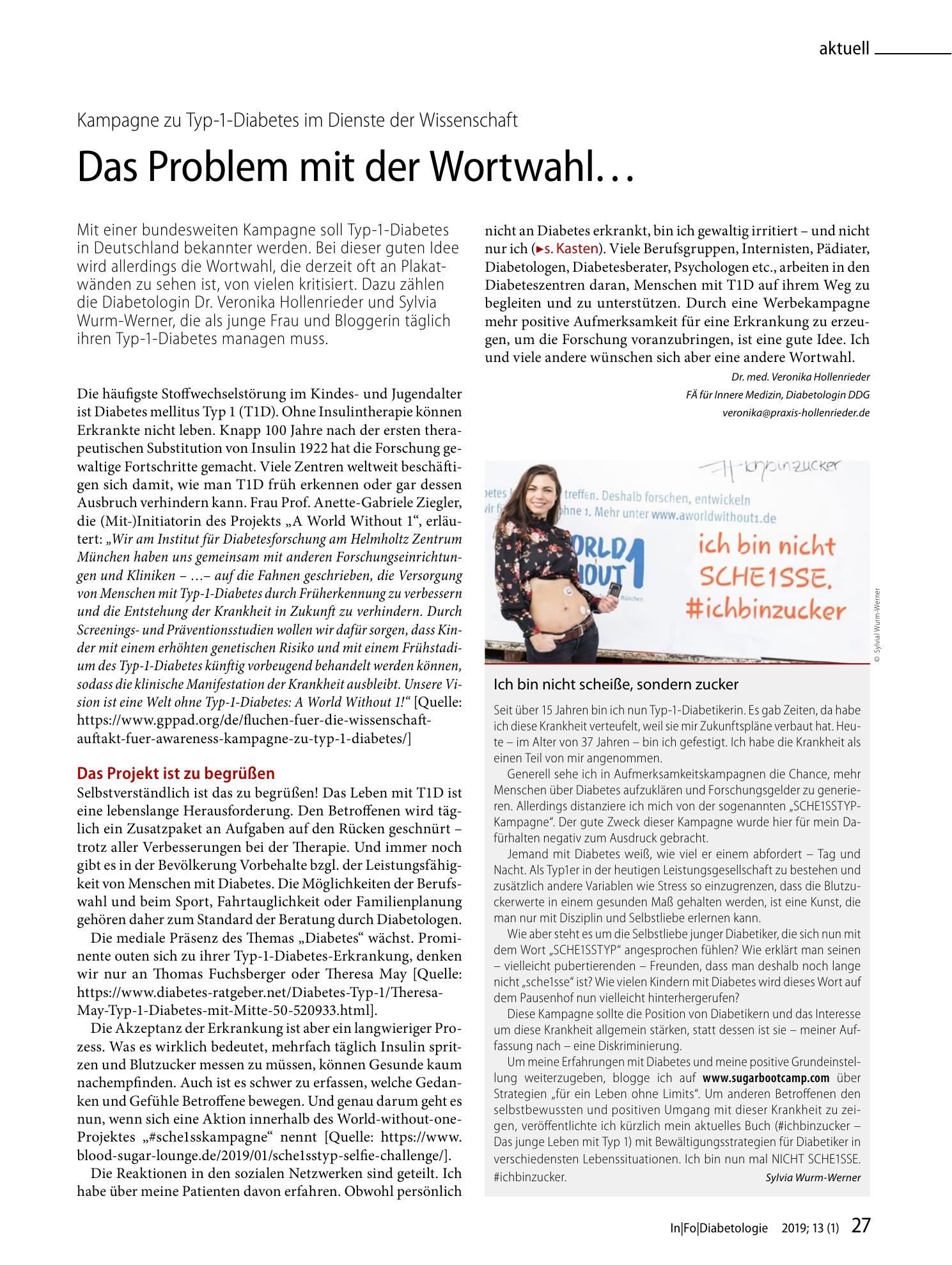 Vorschauseite 1: Das Problem mit der Wortwahl...