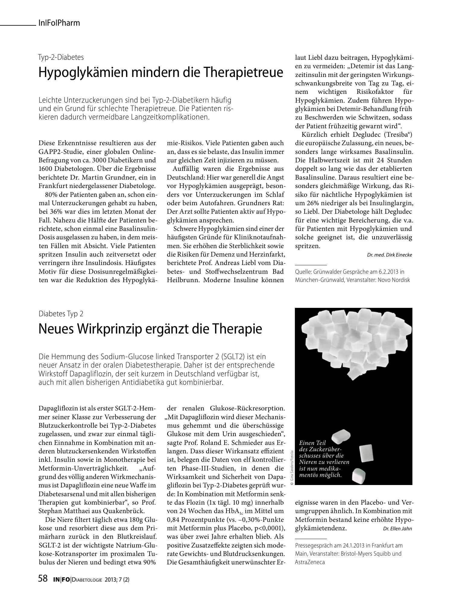 Vorschauseite 1: Neues Wirkprinzip ergänzt die Therapie