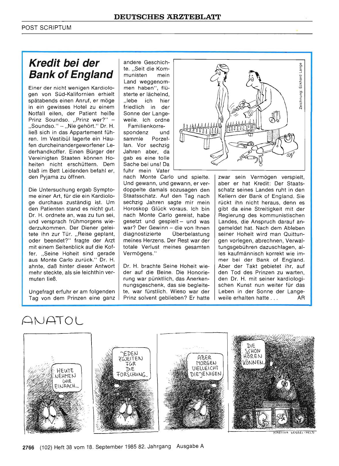 Vorschauseite 1: Kredit bei der Bank of England