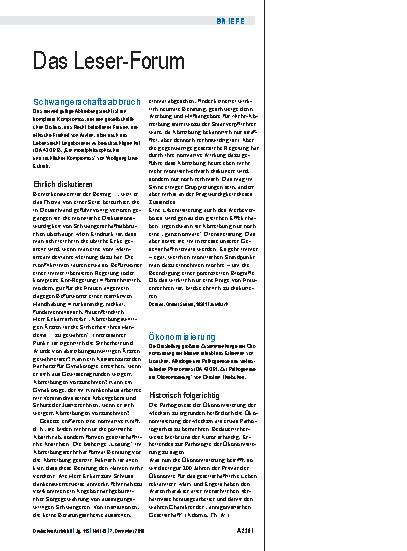 Vorschauseite 1: Ökonomisierung: Historisch folgerichtig