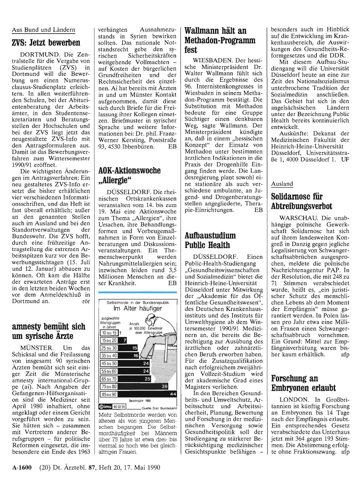 Vorschauseite 1: Aufbaustudium Public Health