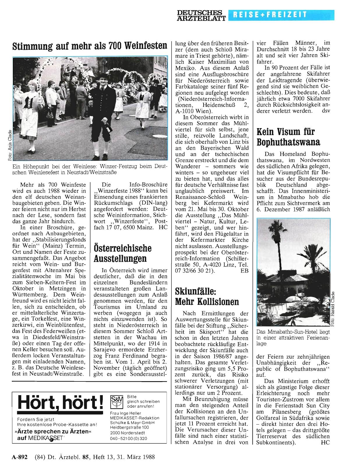 Vorschauseite 1: Stimmung auf mehr als 700 Weinfesten