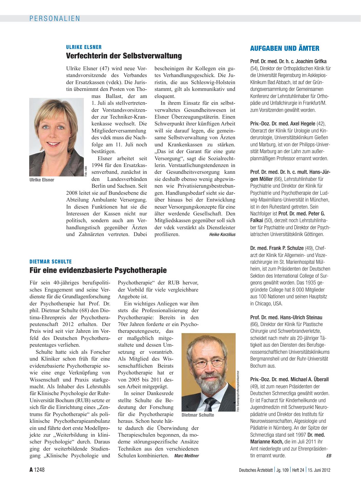 Vorschauseite 1: Aufgaben und Ämter