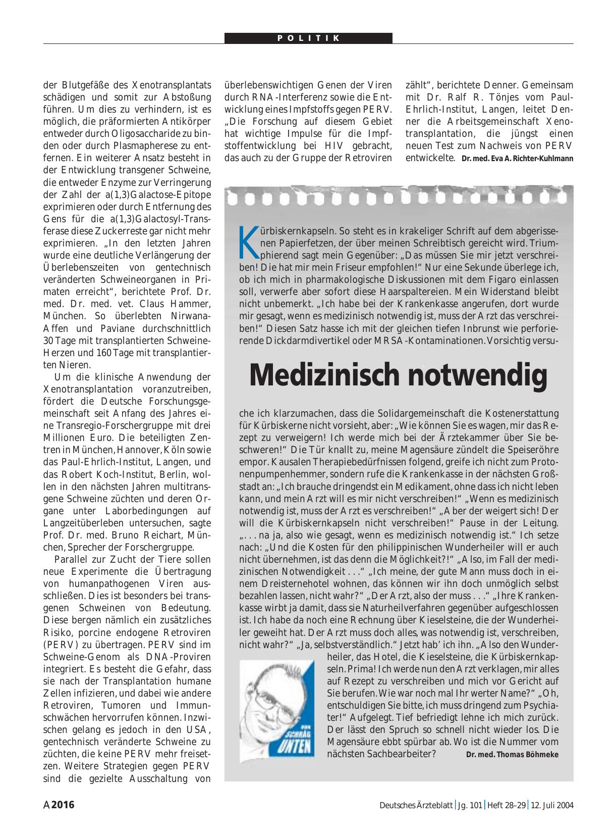 Vorschauseite 1: Medizinisch notwendig