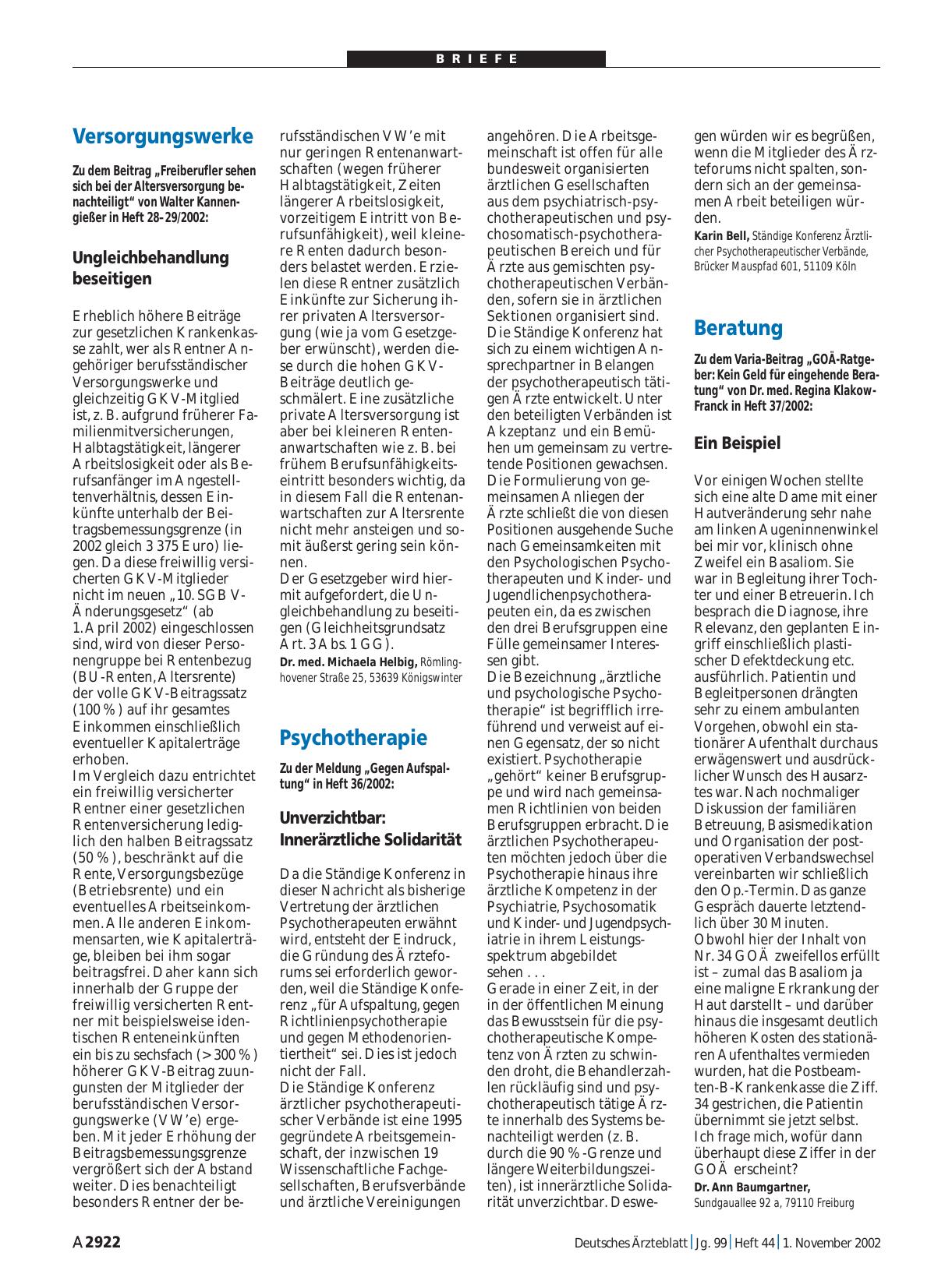 Vorschauseite 1: Beratung: Ein Beispiel