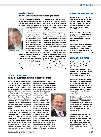 Vorschauseite 1: Namen und Nachrichten