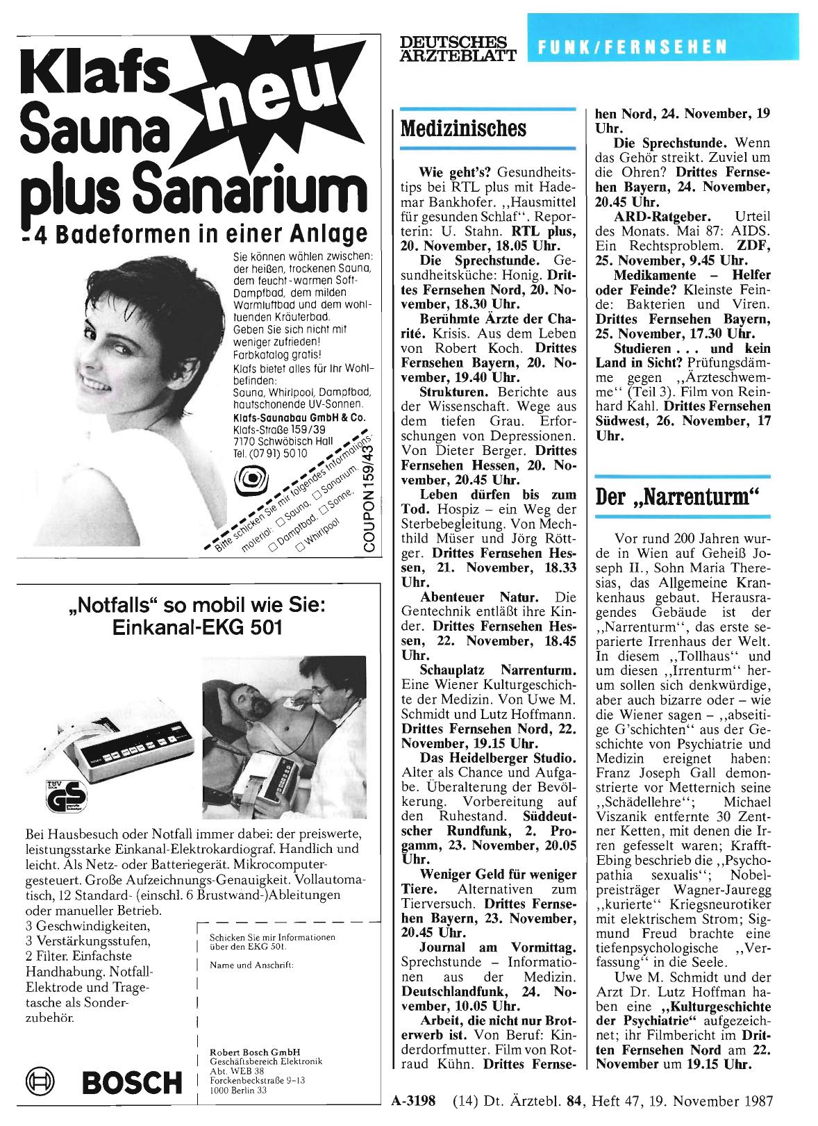 Vorschauseite 1: Der „Narrenturm“