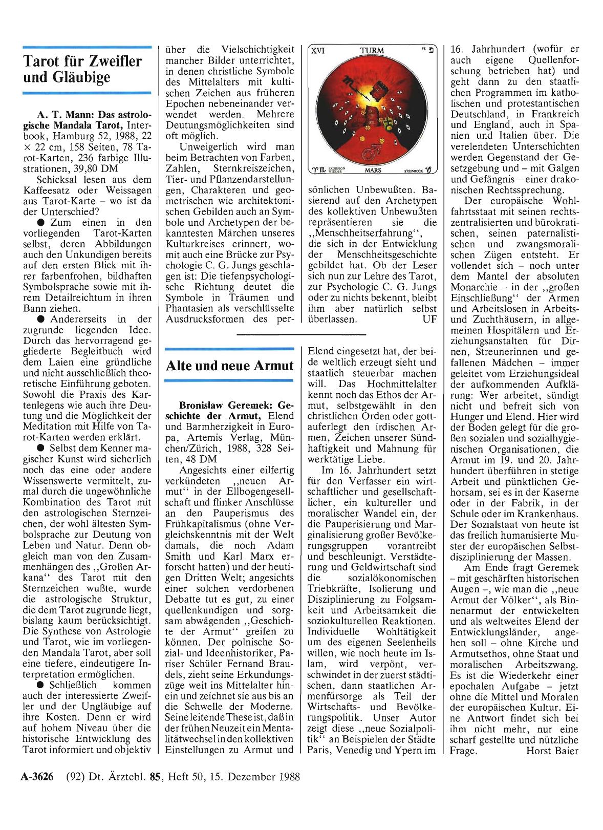 Vorschauseite 1: Alte und neue Armut