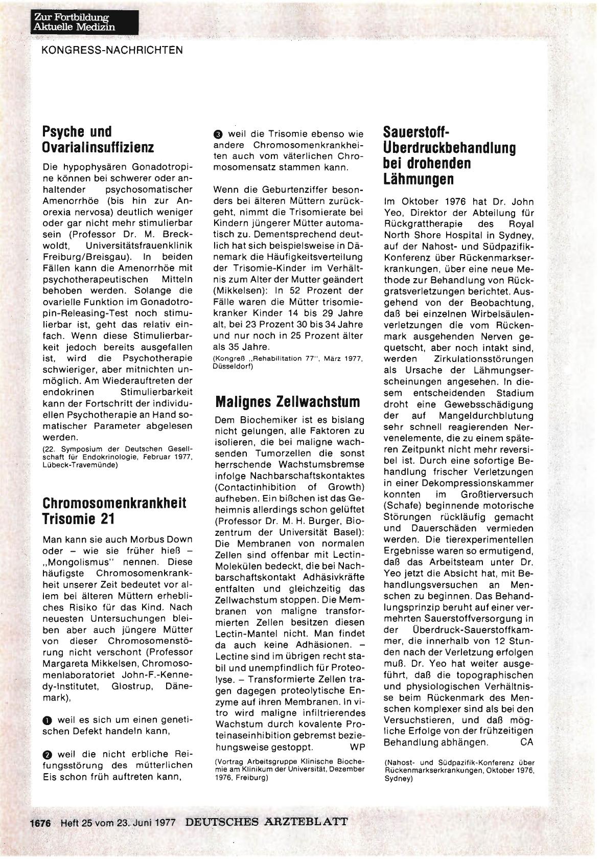 Vorschauseite 1: Malignes Zellwachstum