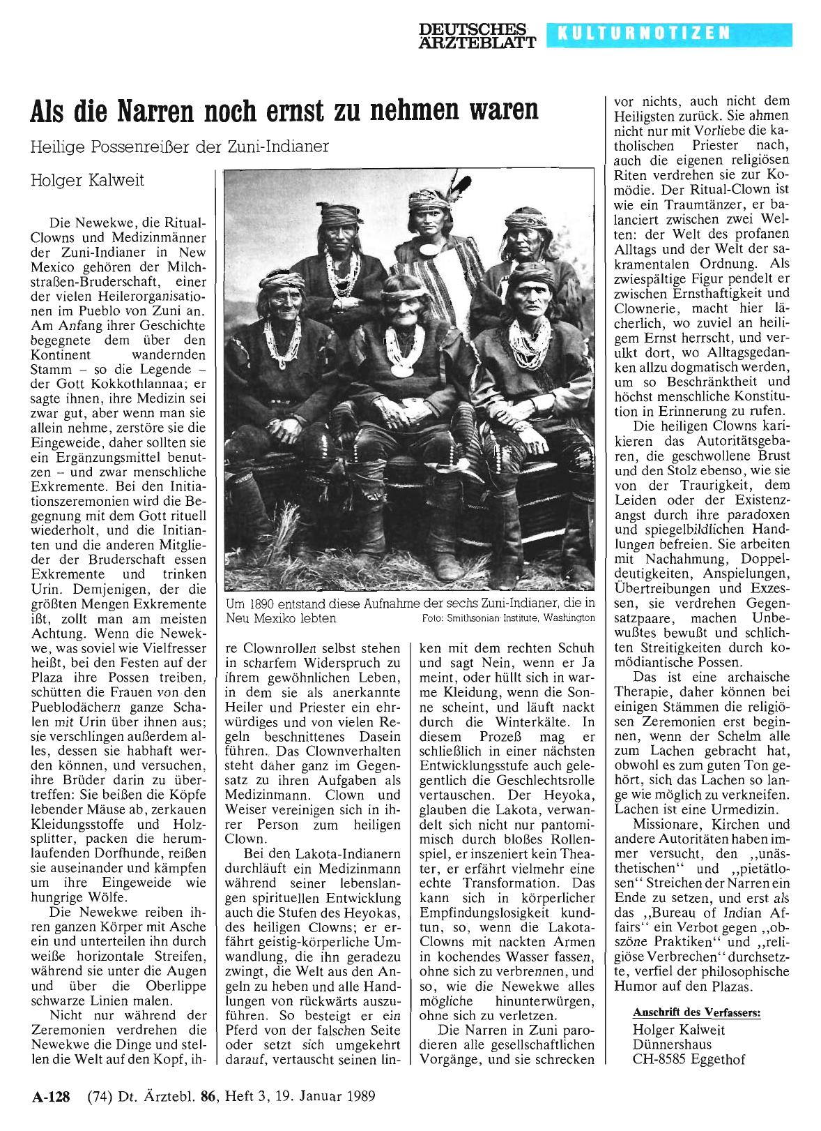 Vorschauseite 1: Als die Narren noch ernst zu nehmen waren