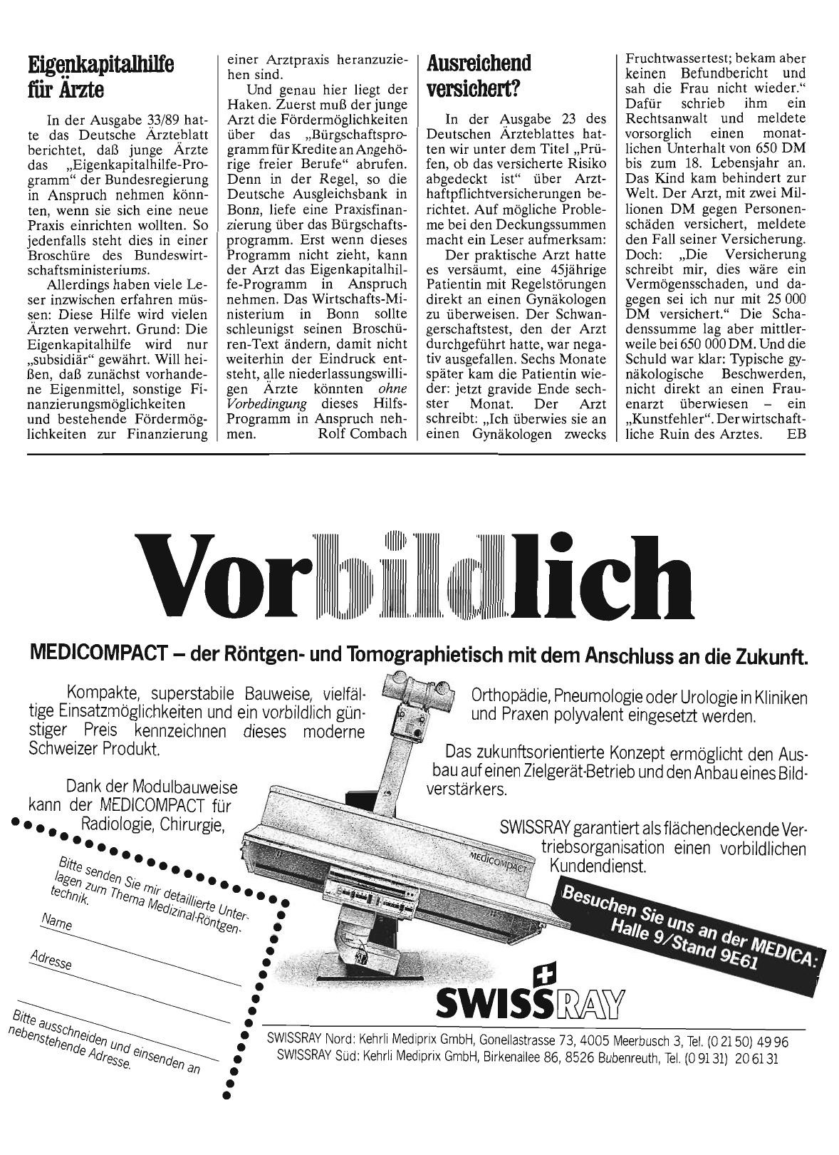 Vorschauseite 1: Eigenkapitalhilfe für Ärzte