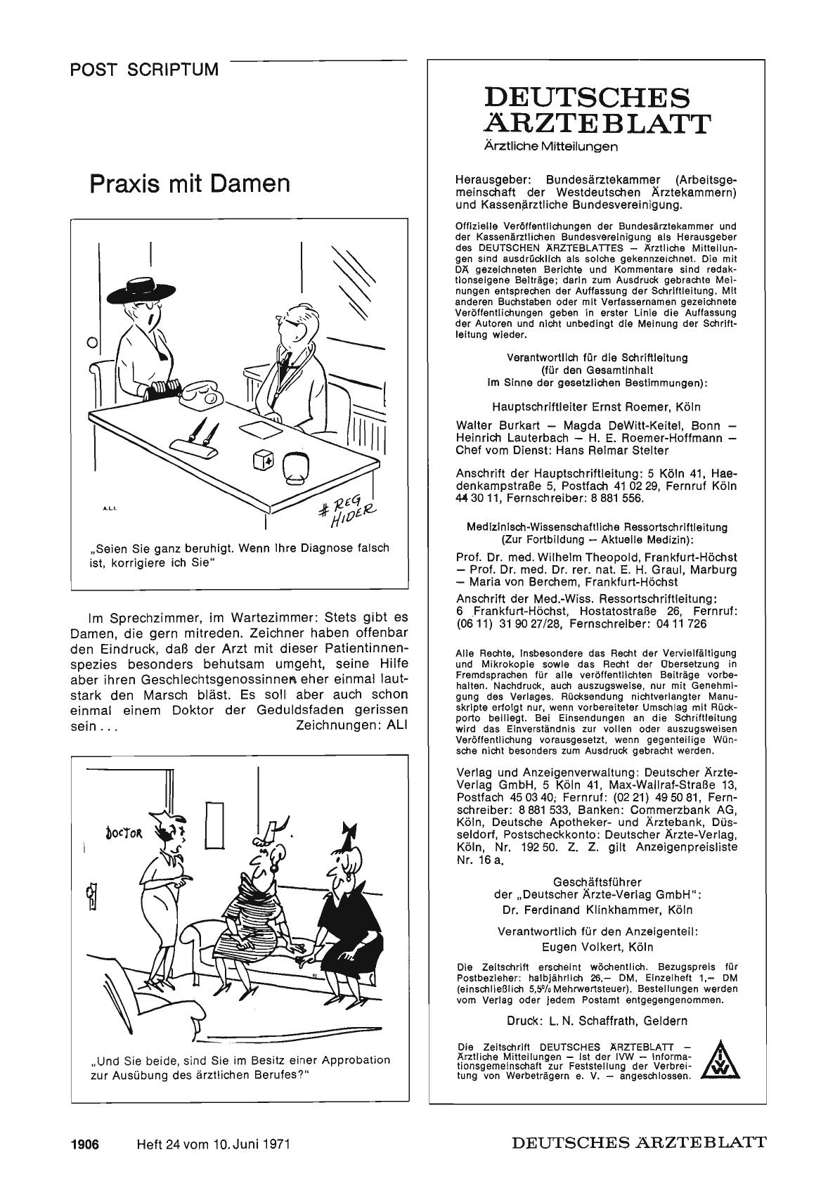 Vorschauseite 1: Praxis mit Damen