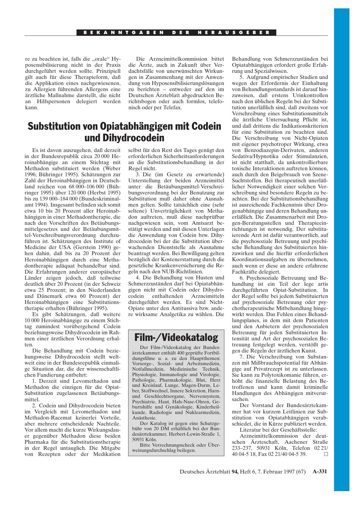 Vorschauseite 1: Film-/Videokatalog