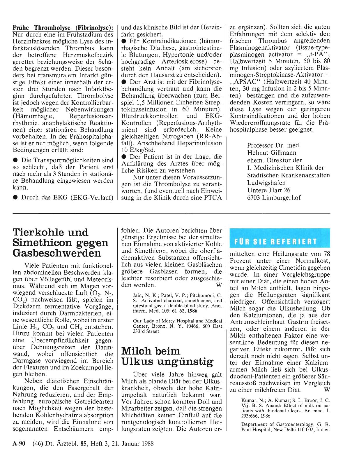 Vorschauseite 1: Tierkohle und Simethicon gegen Gasbeschwerden
