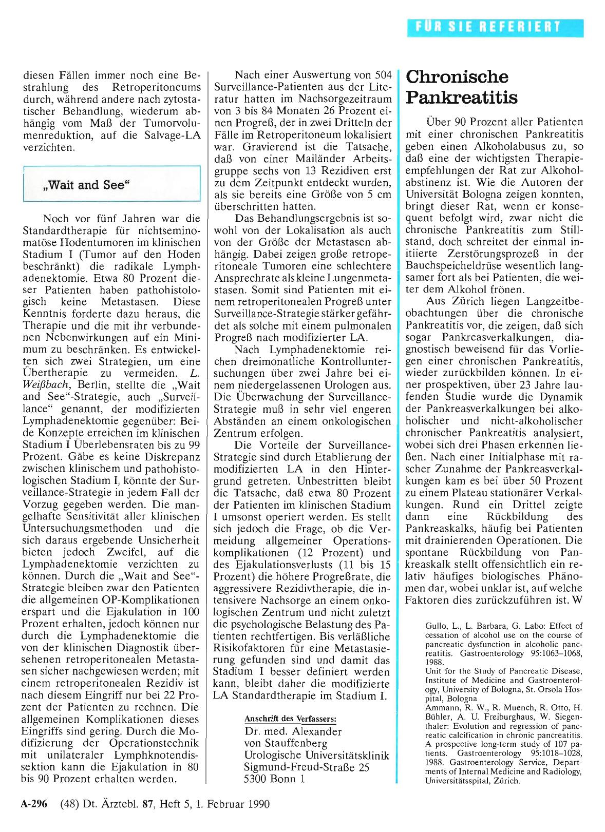 Vorschauseite 1: Chronische Pankreatitis